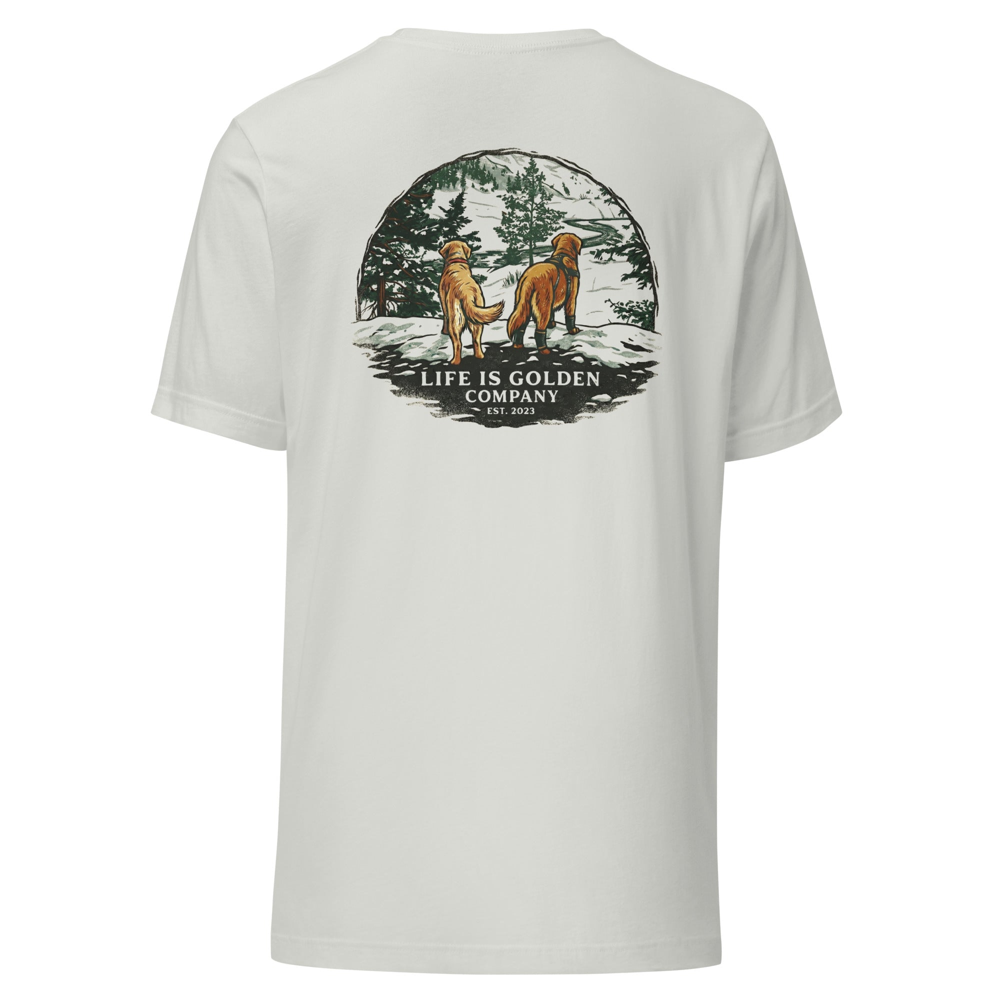 Where the Snow Leads Unisex Tee