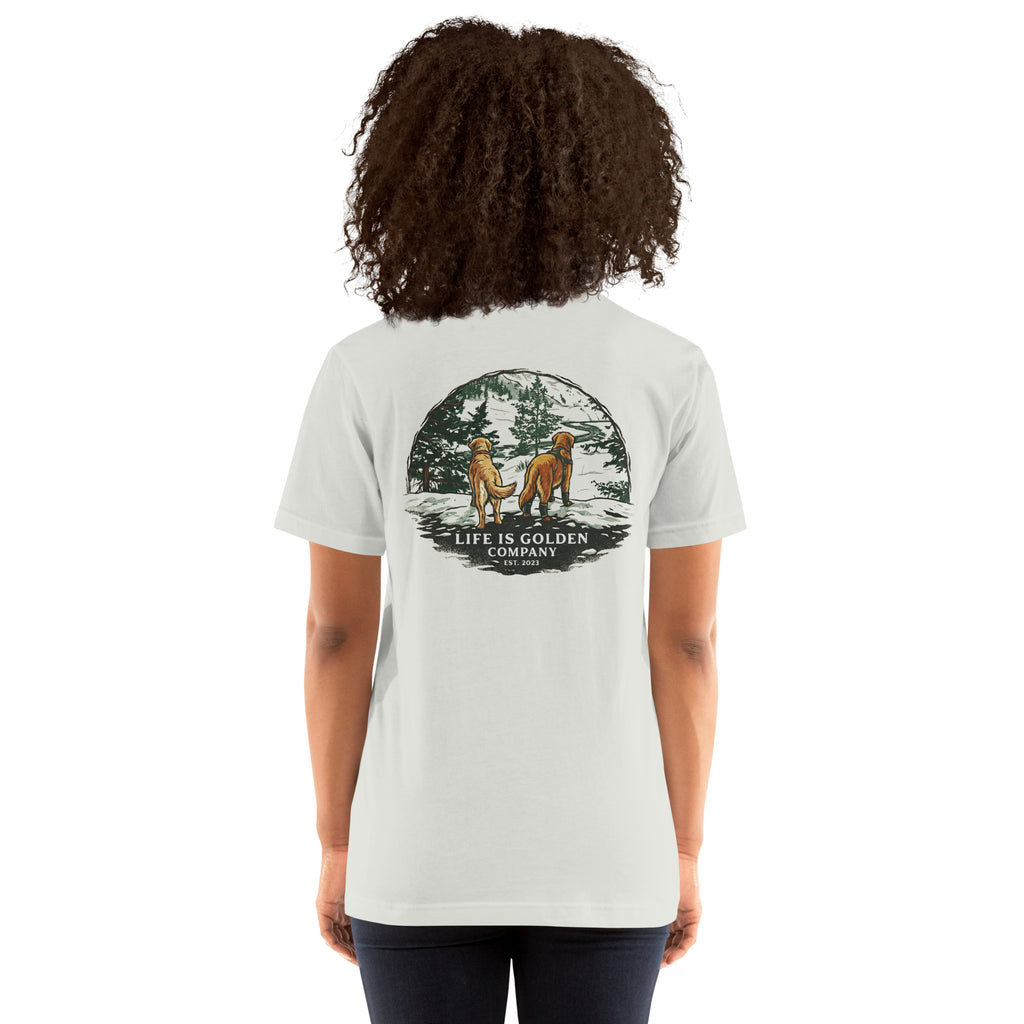 Where the Snow Leads Unisex Tee