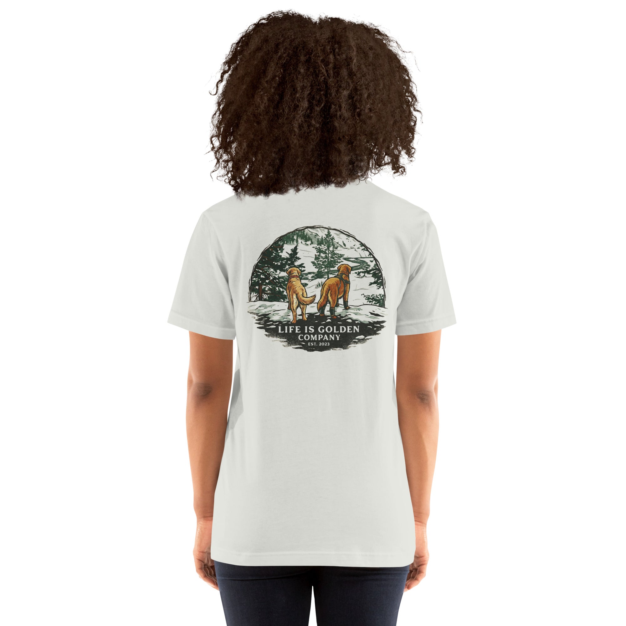 Where the Snow Leads Unisex Tee