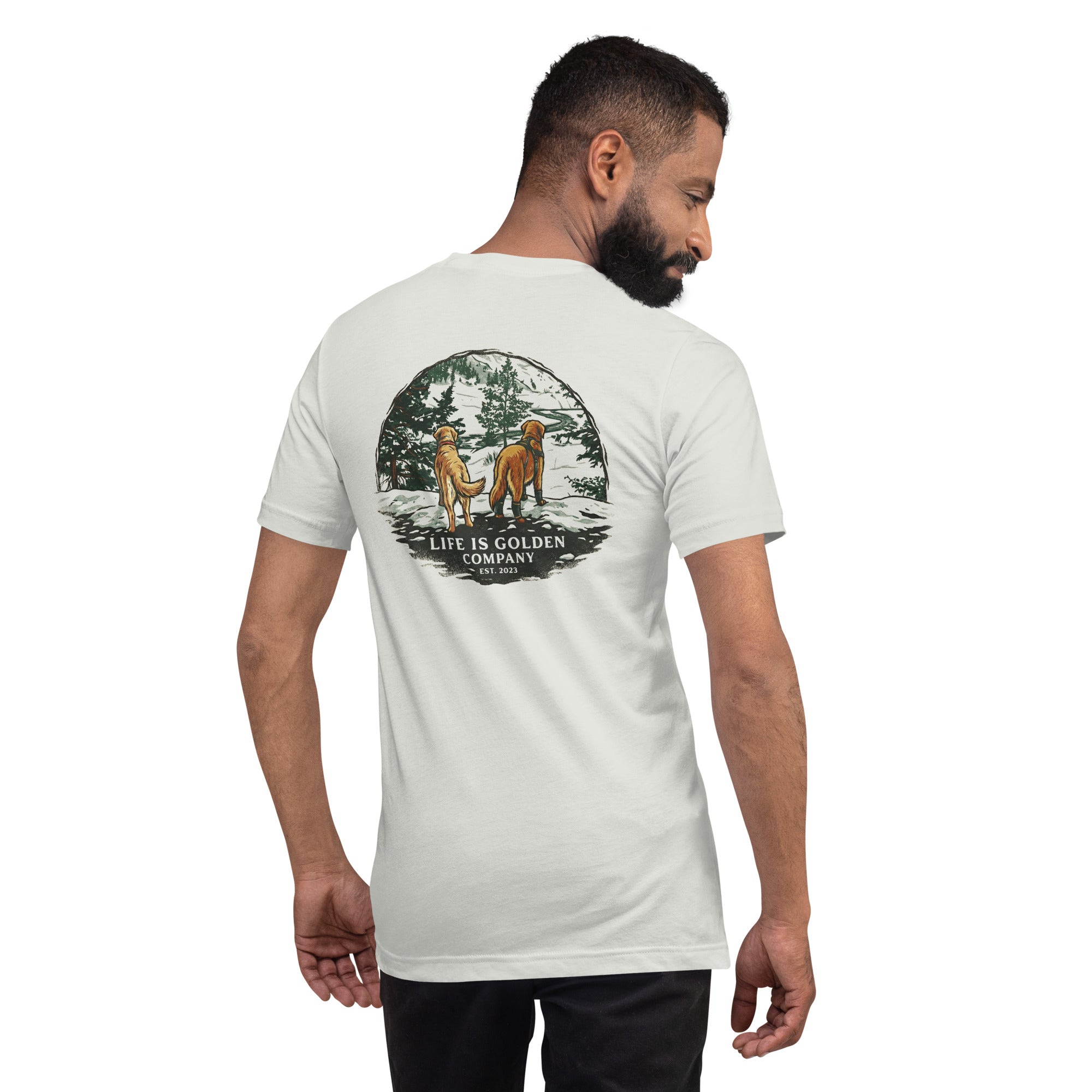 Where the Snow Leads Unisex Tee