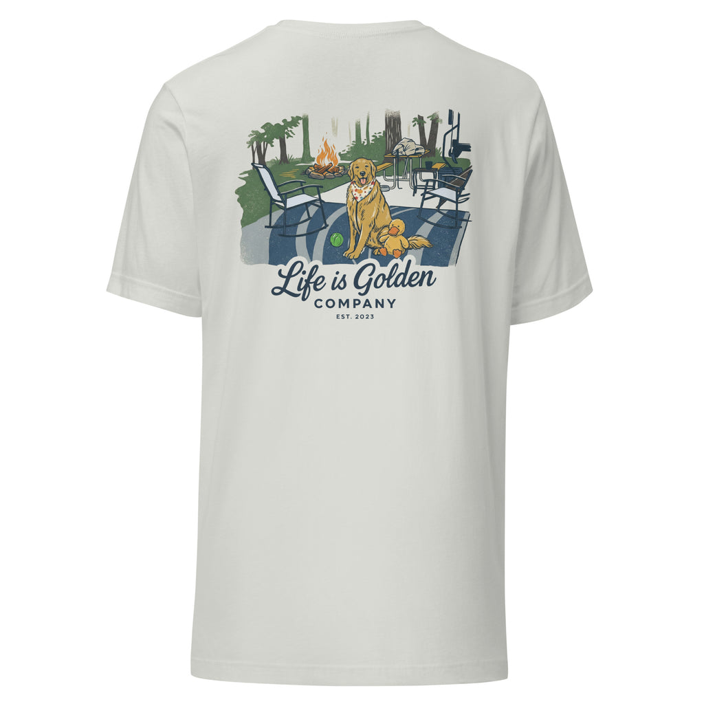 Playful Campsite Unisex Tee