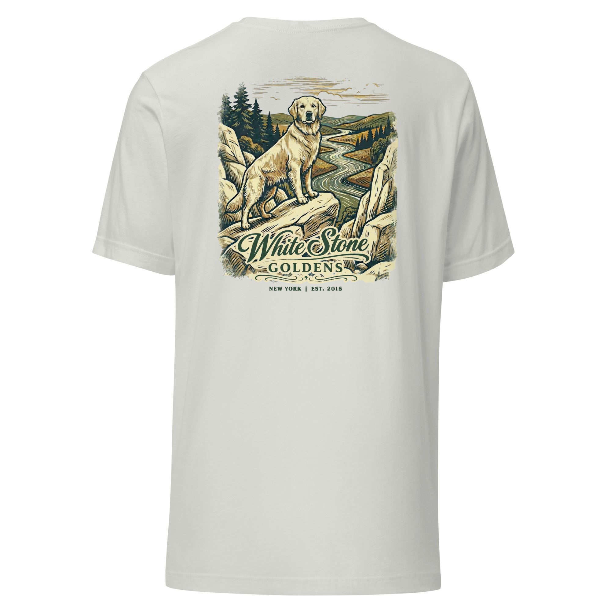 White Stone Goldens Unisex Tee