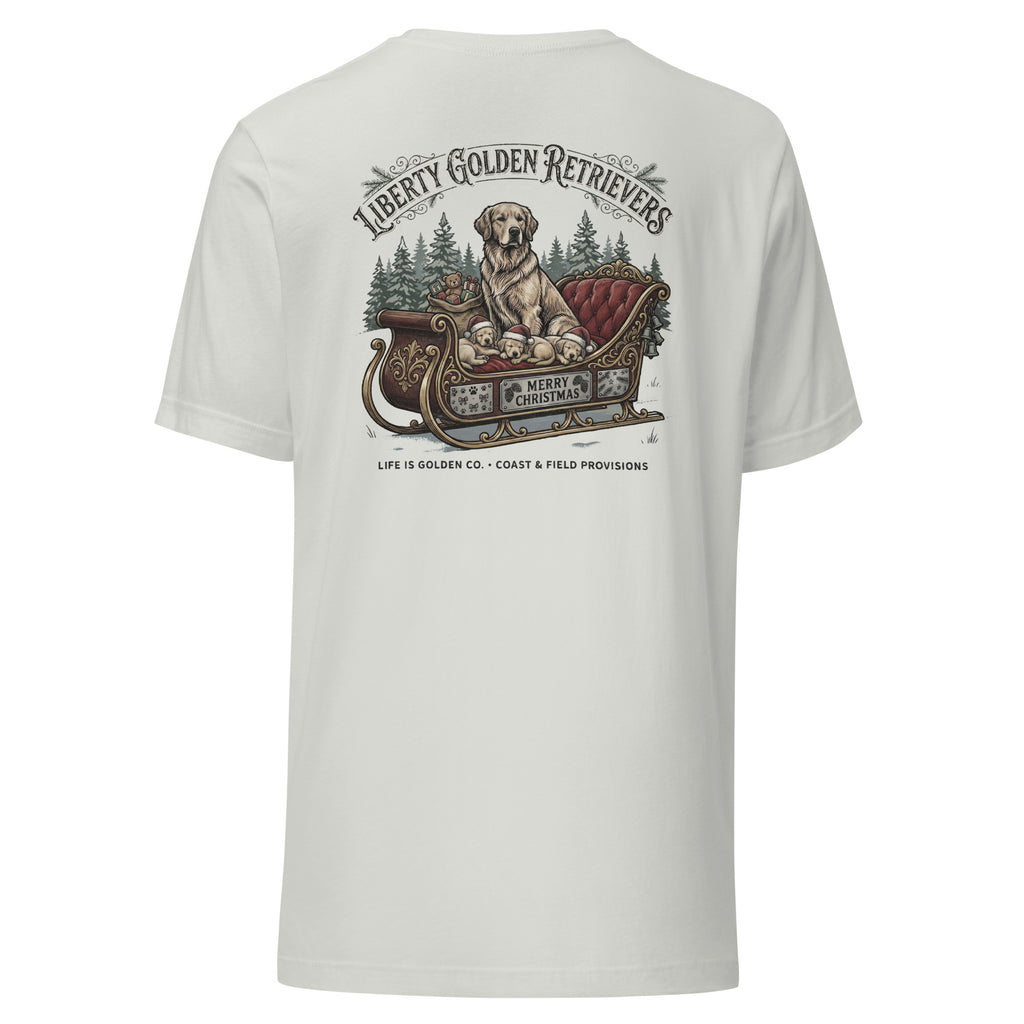 Liberty Goldens Christmas Unisex Tee