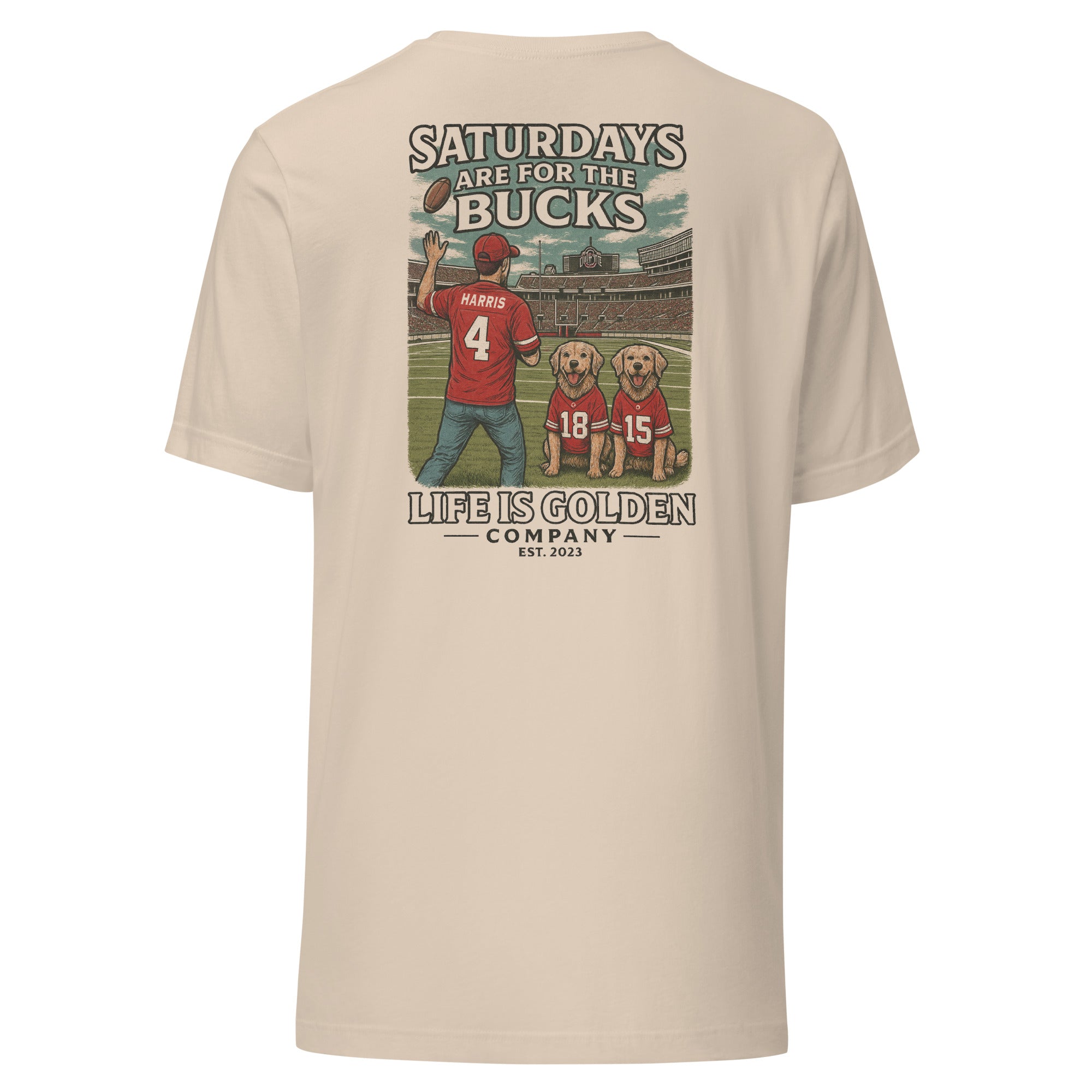 Golden’s in Ohio State Stadium Tee