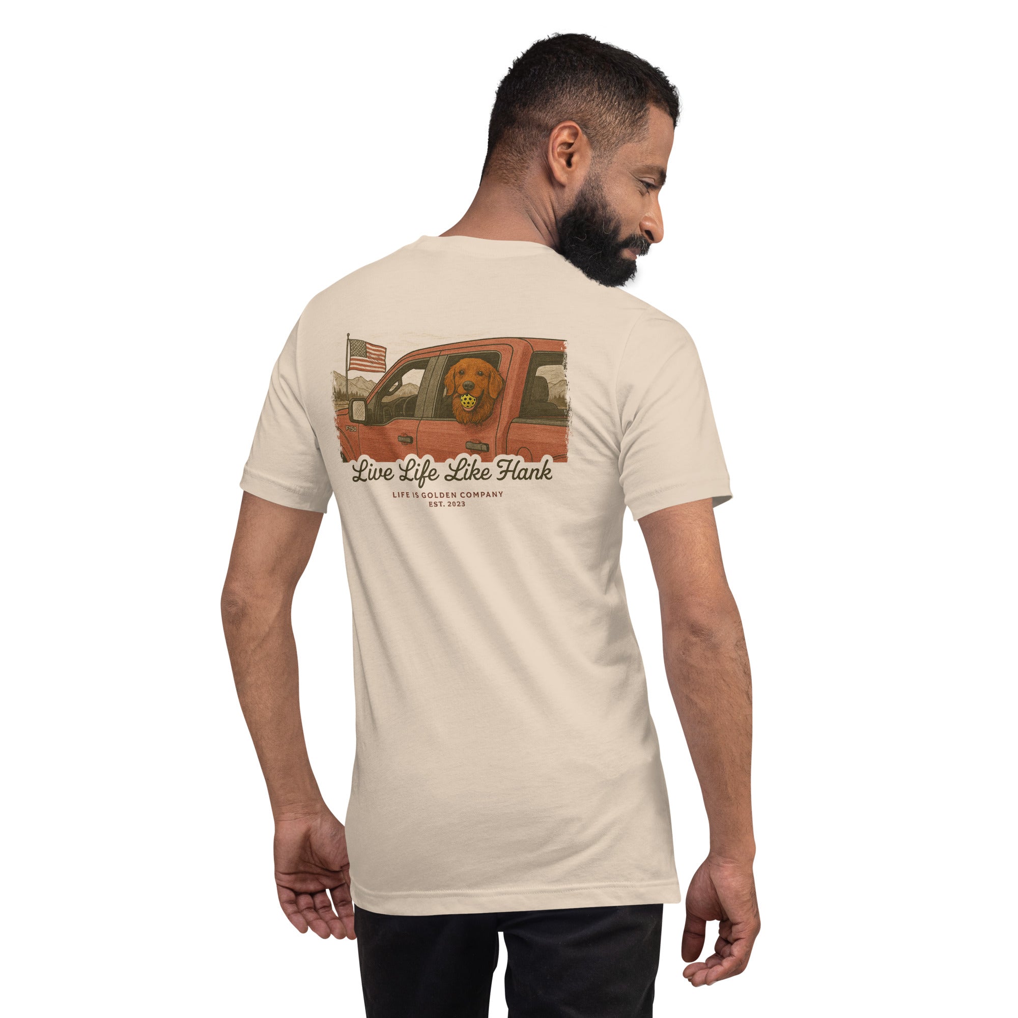 Live Life Like Hank Custom Tee