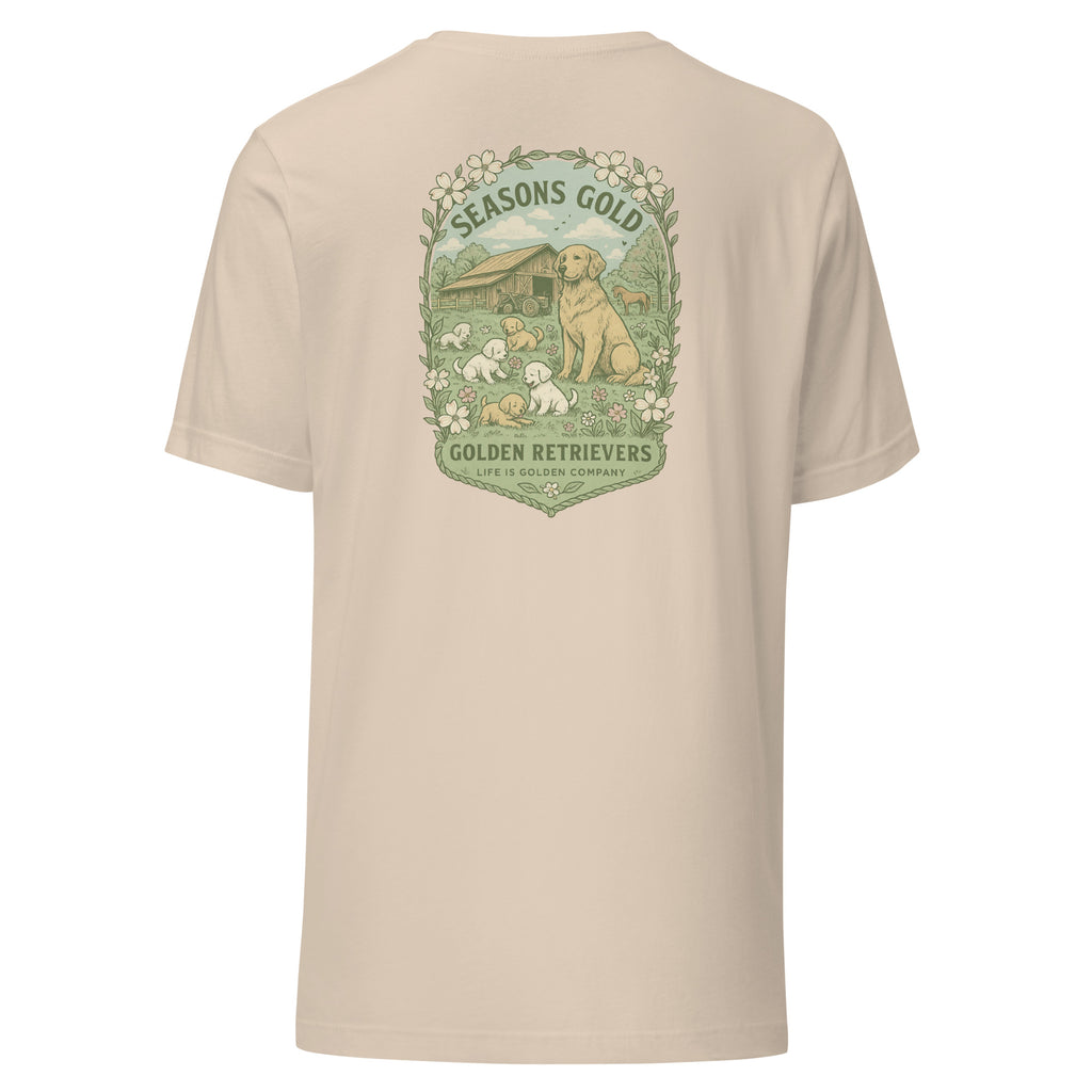 Seasons Gold Spring Unisex t-shirt