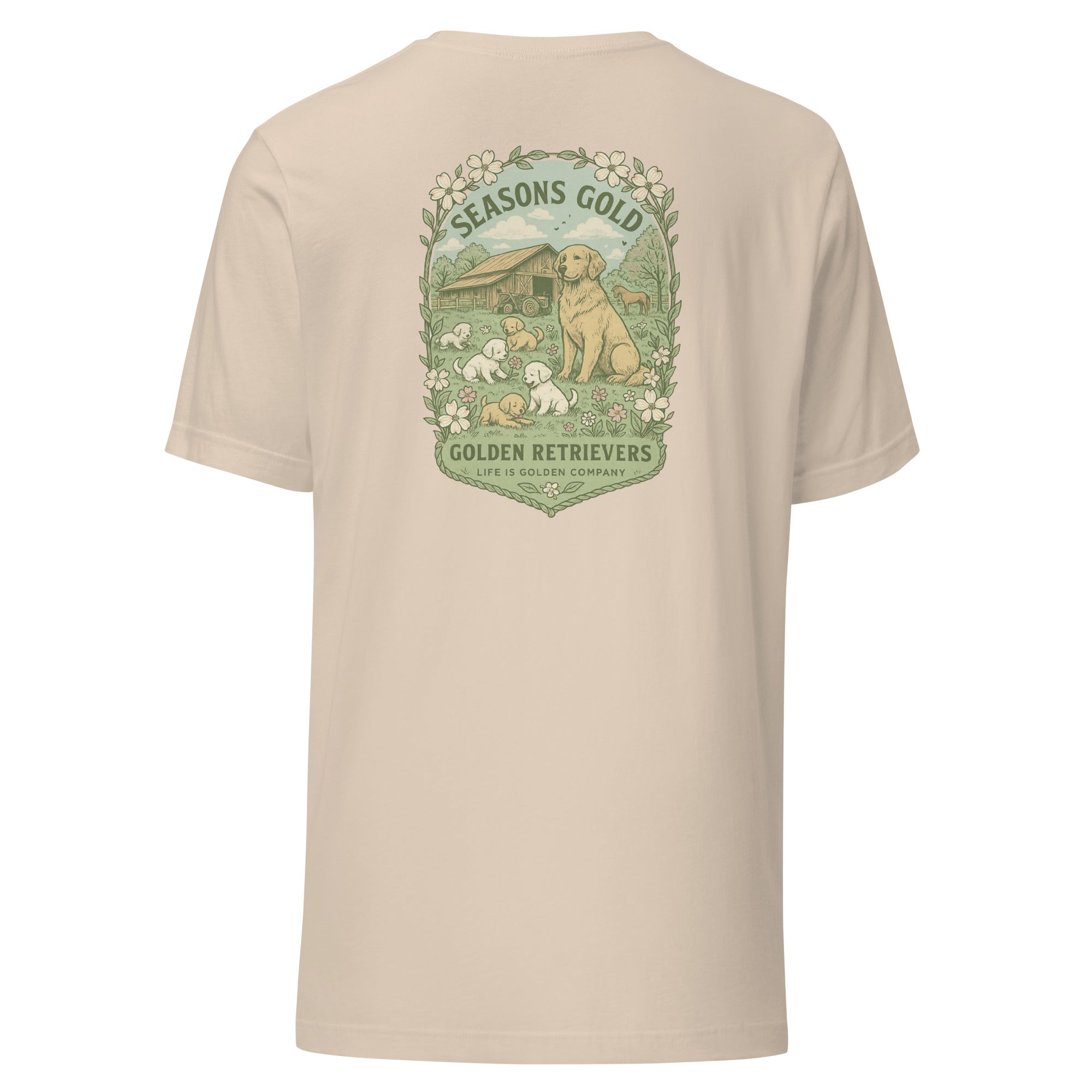 Seasons Gold Spring Unisex t-shirt