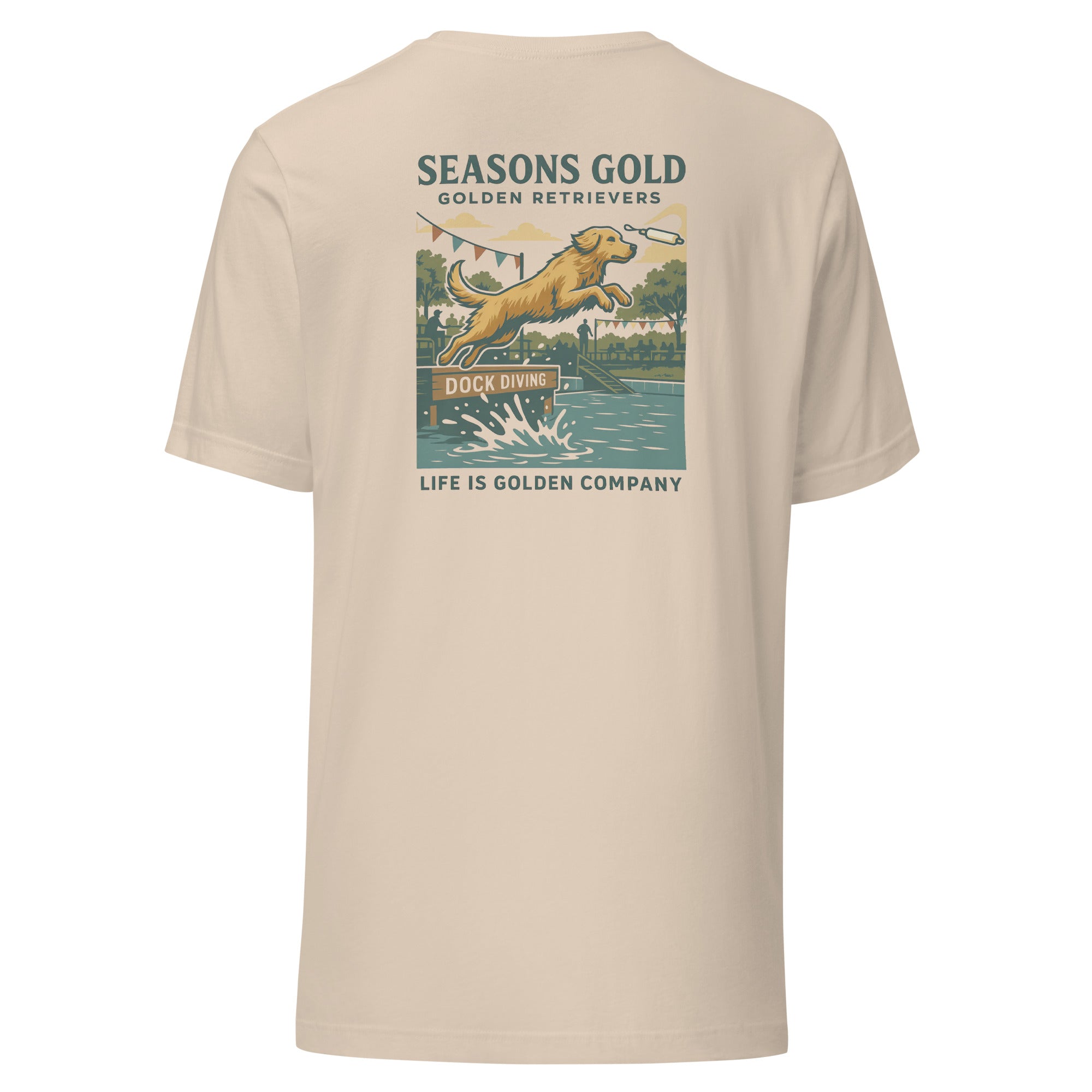 Seasons Gold Summer Unisex t-shirt