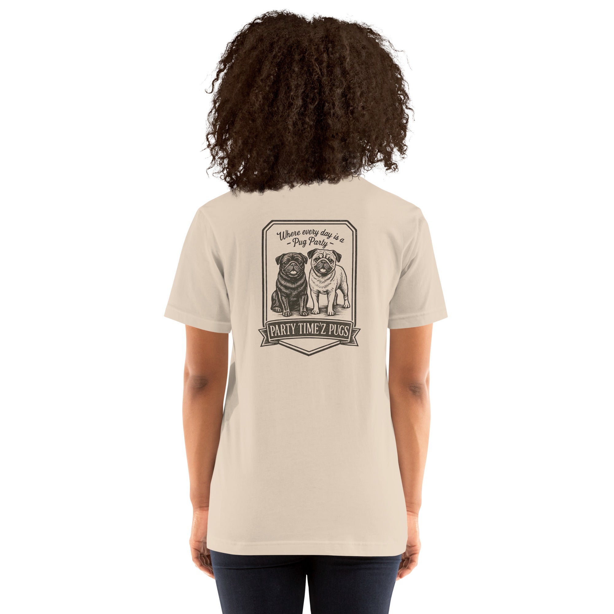 Party Time'Z Pugs Unisex t-shirt