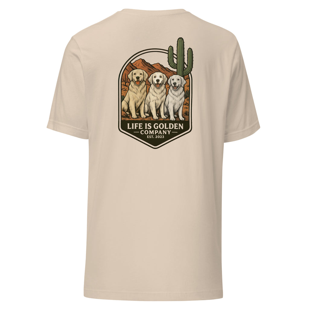 Desert Trails, Golden Tails Tee