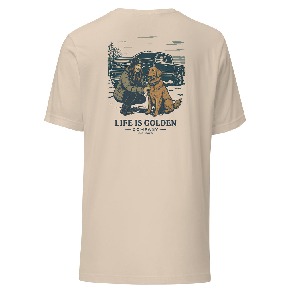 For the love of the Golden Truck Tee