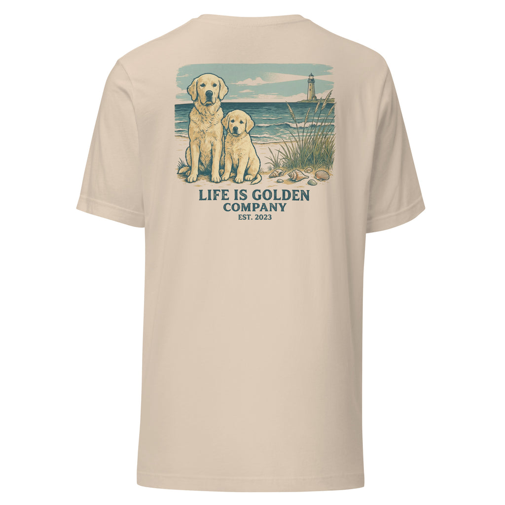 Beach Day Pups Unisex t-shirt