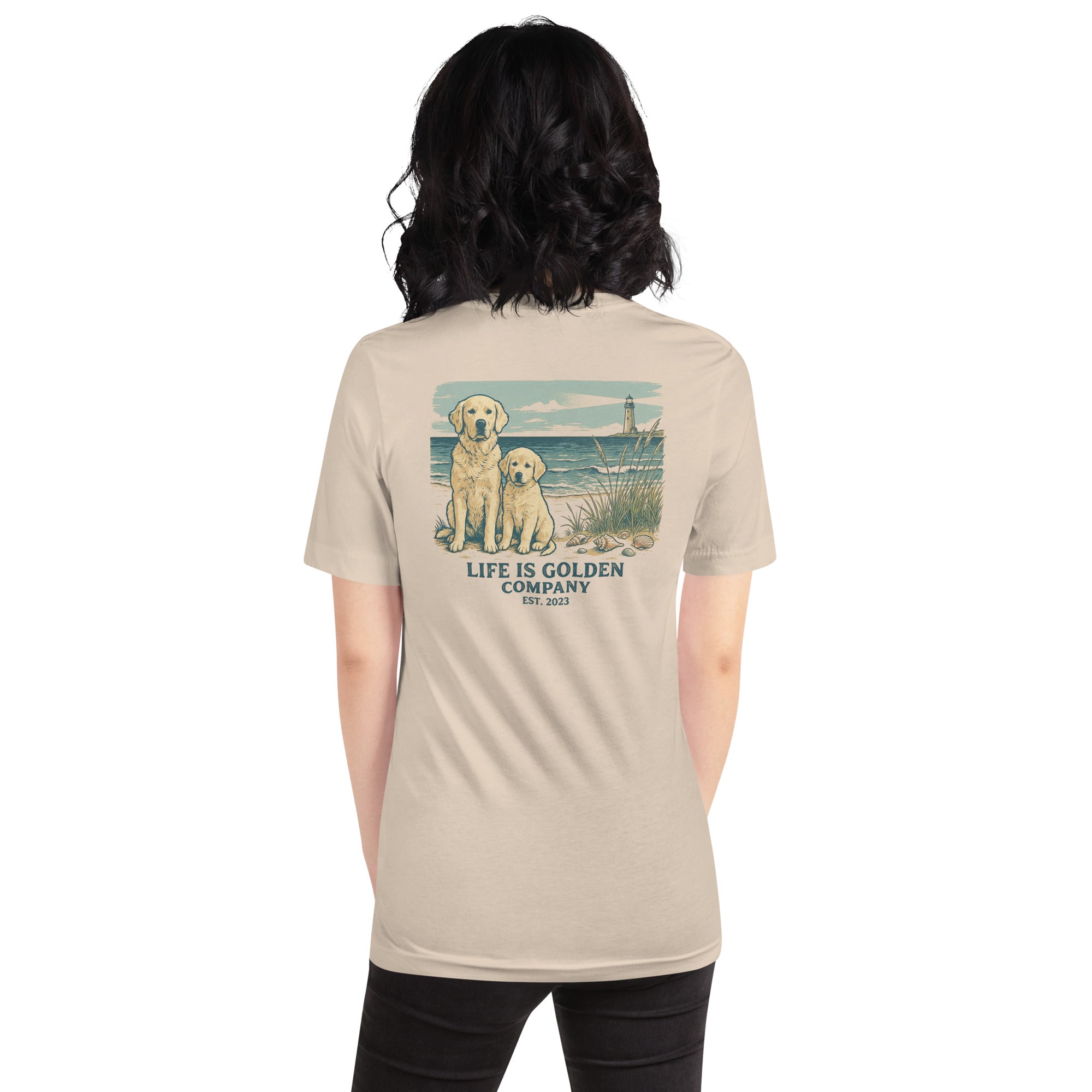 Beach Day Pups Unisex Tee