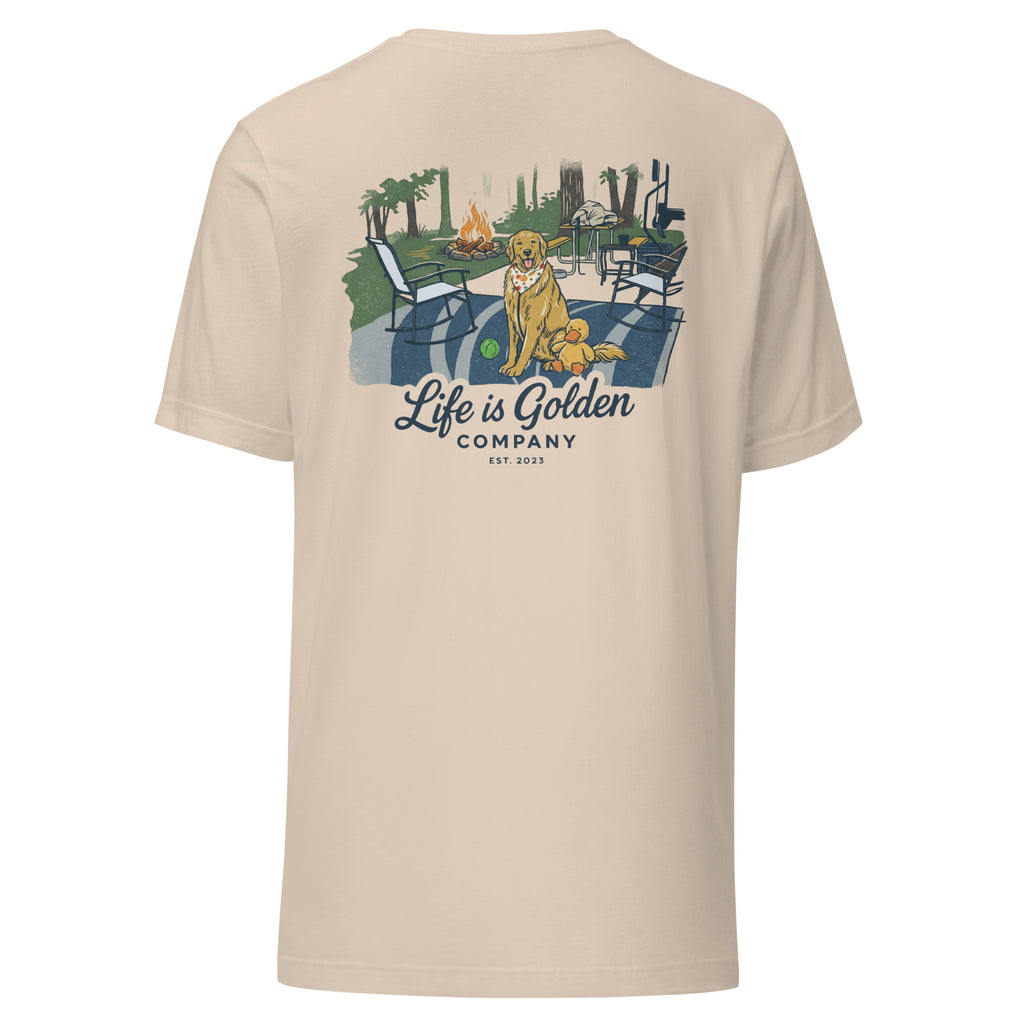 Playful Campsite Unisex Tee
