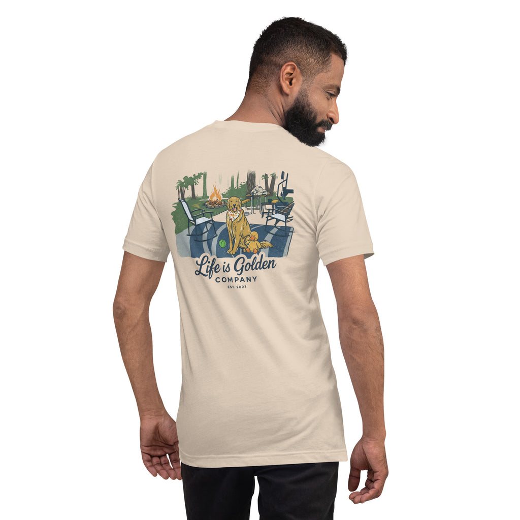 Playful Campsite Unisex Tee