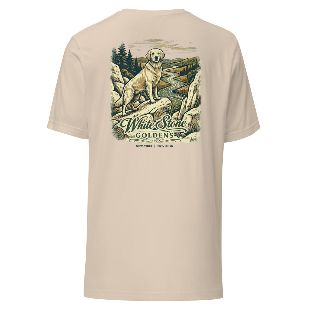 White Stone Goldens Unisex Tee