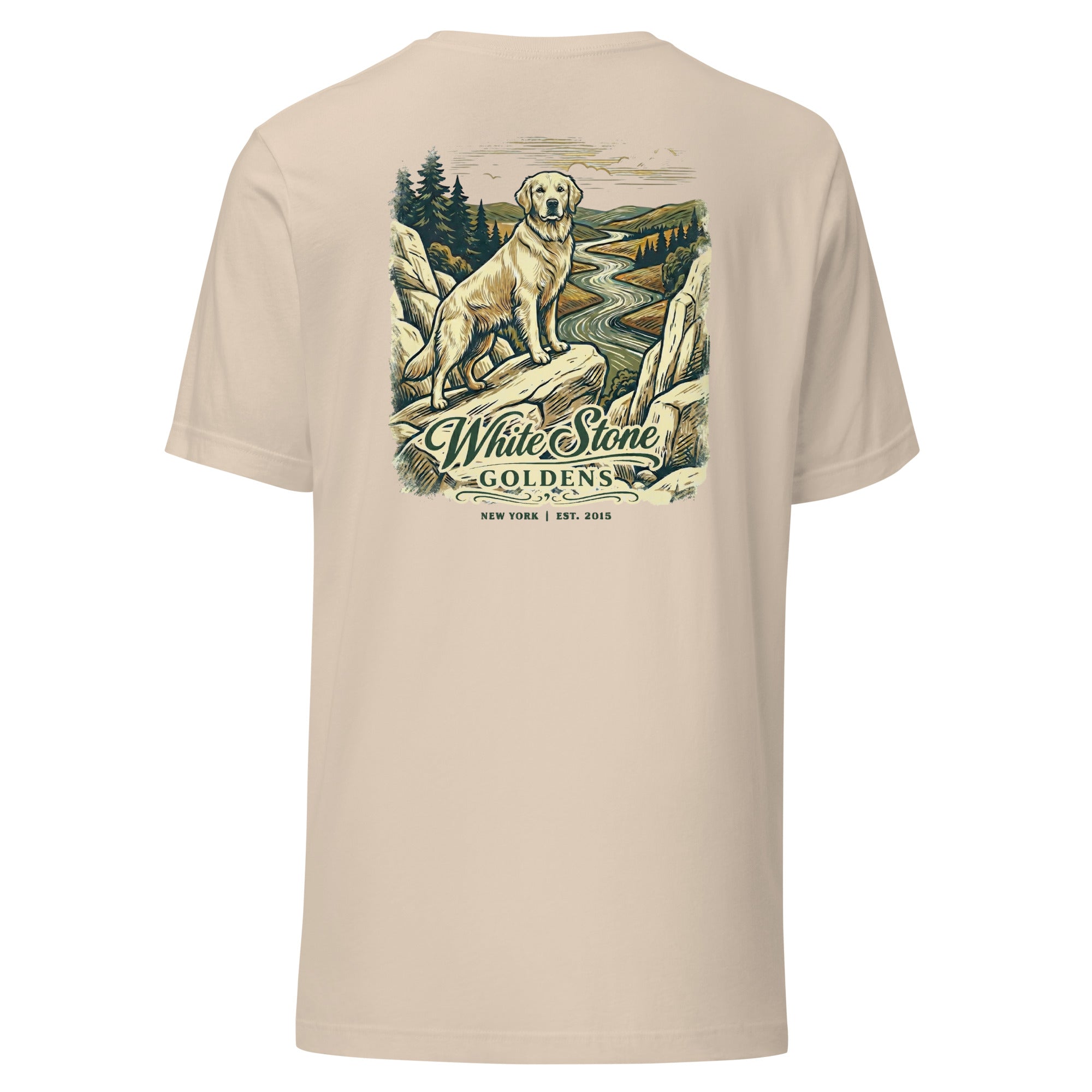 White Stone Goldens Unisex Tee