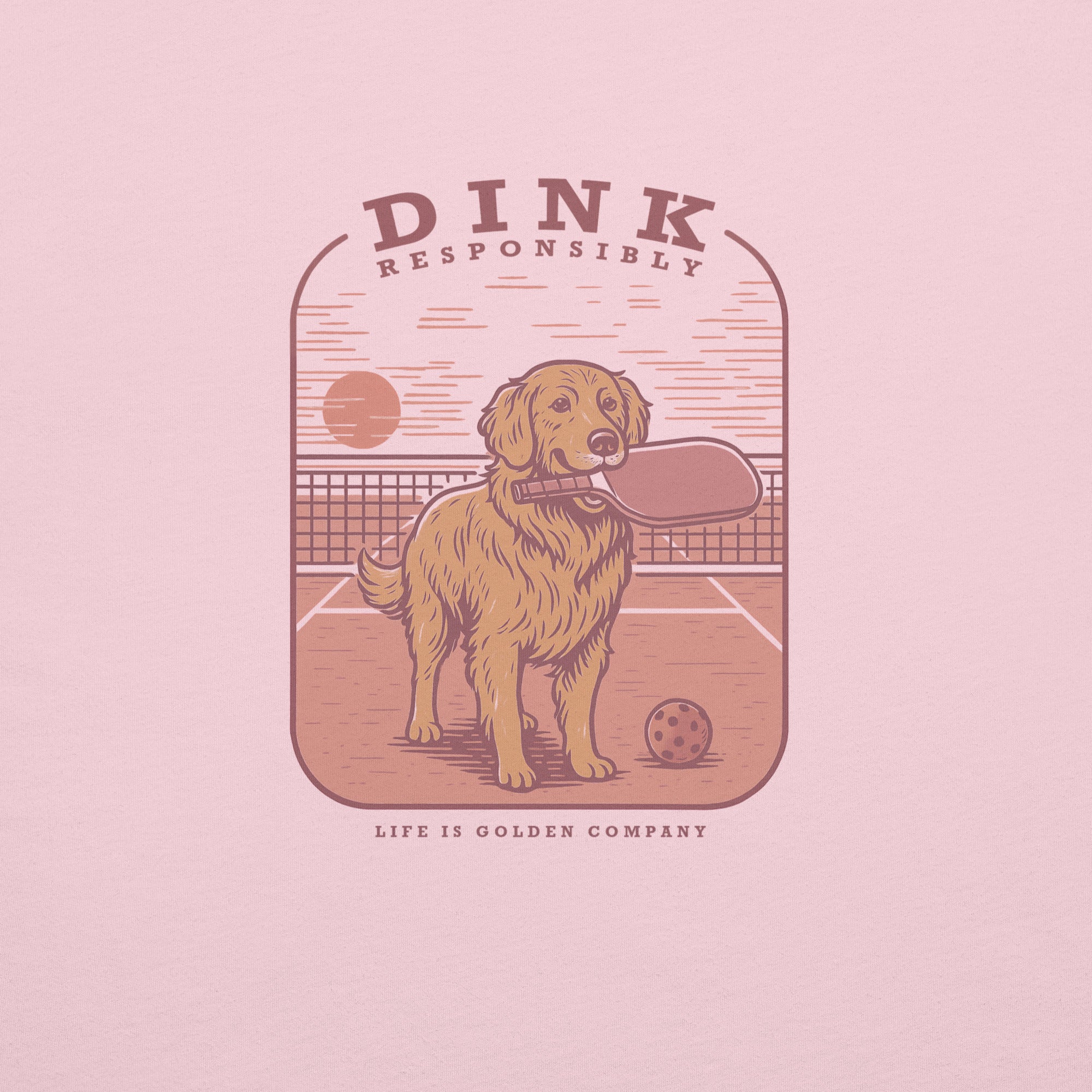 Dink Responsibly Tee