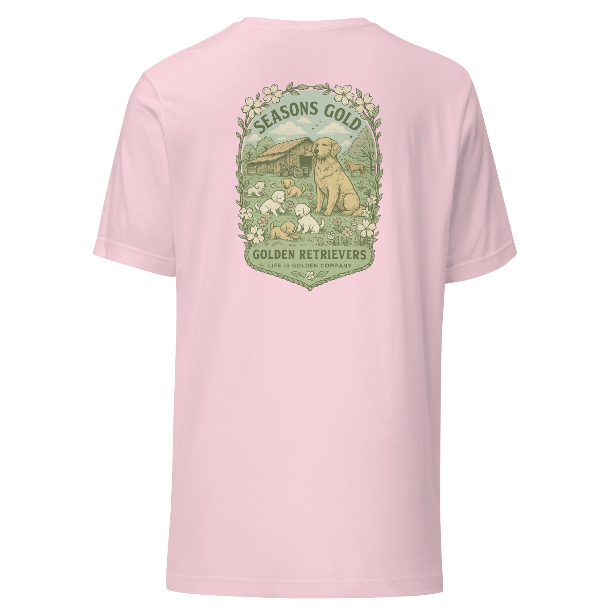 Seasons Gold Spring Unisex t-shirt