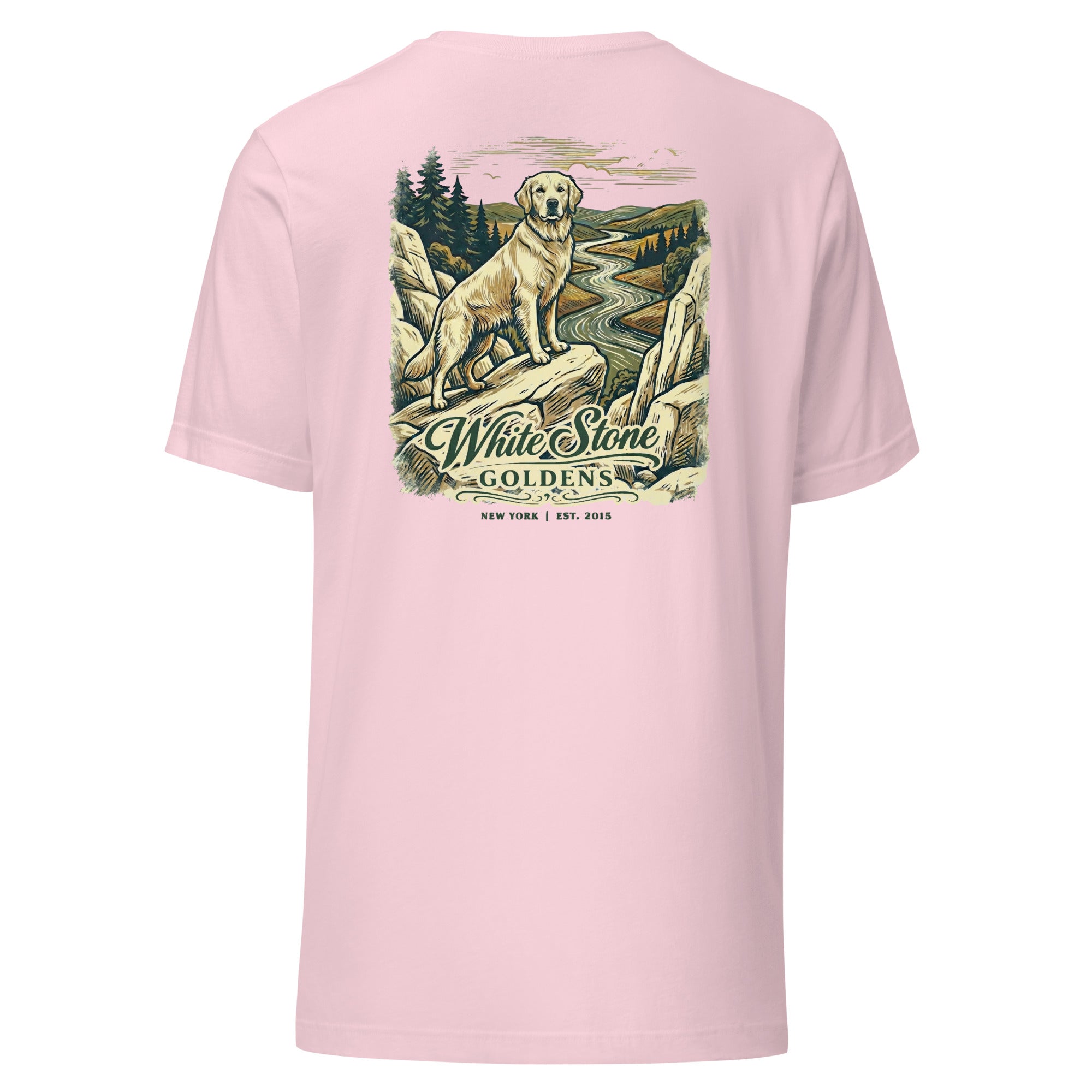 White Stone Goldens Unisex Tee