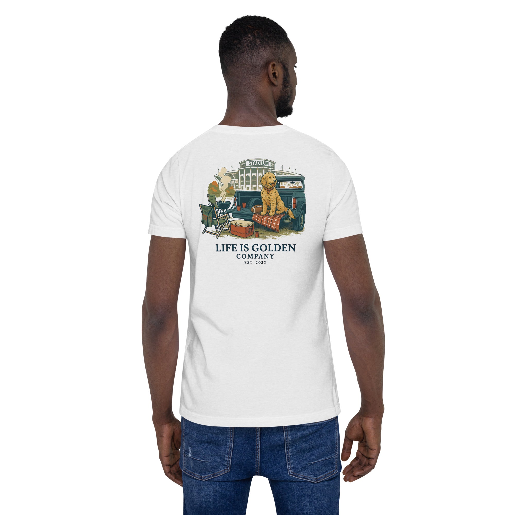 Game Day Tee - Golden Doodle Edition