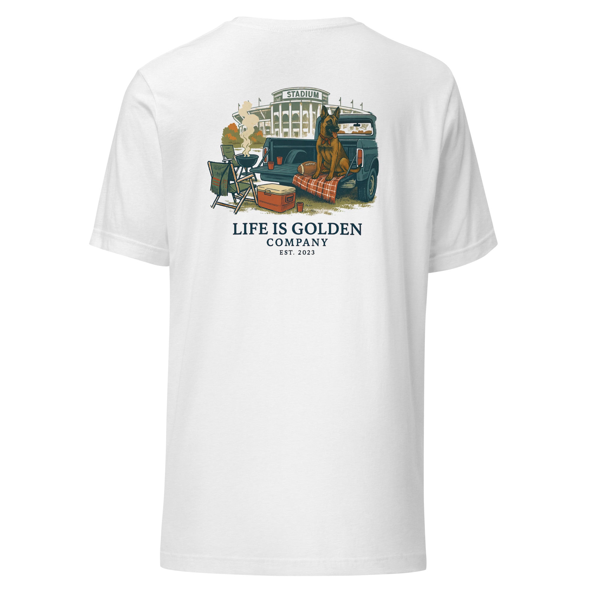 Game Day Tee – Belgian Malinois Edition