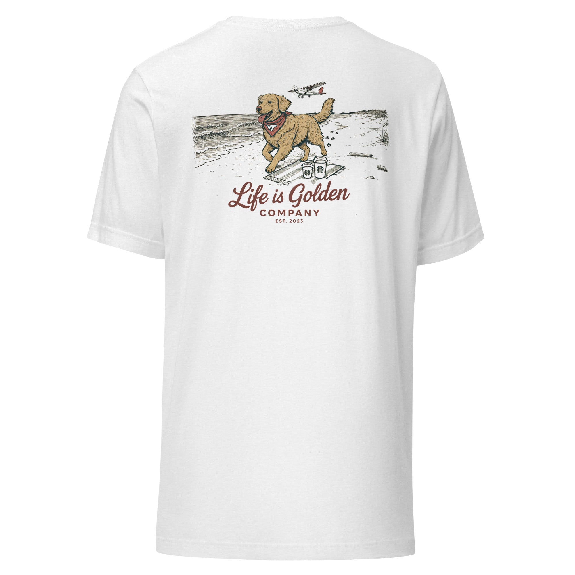 VT Beach Run Tee