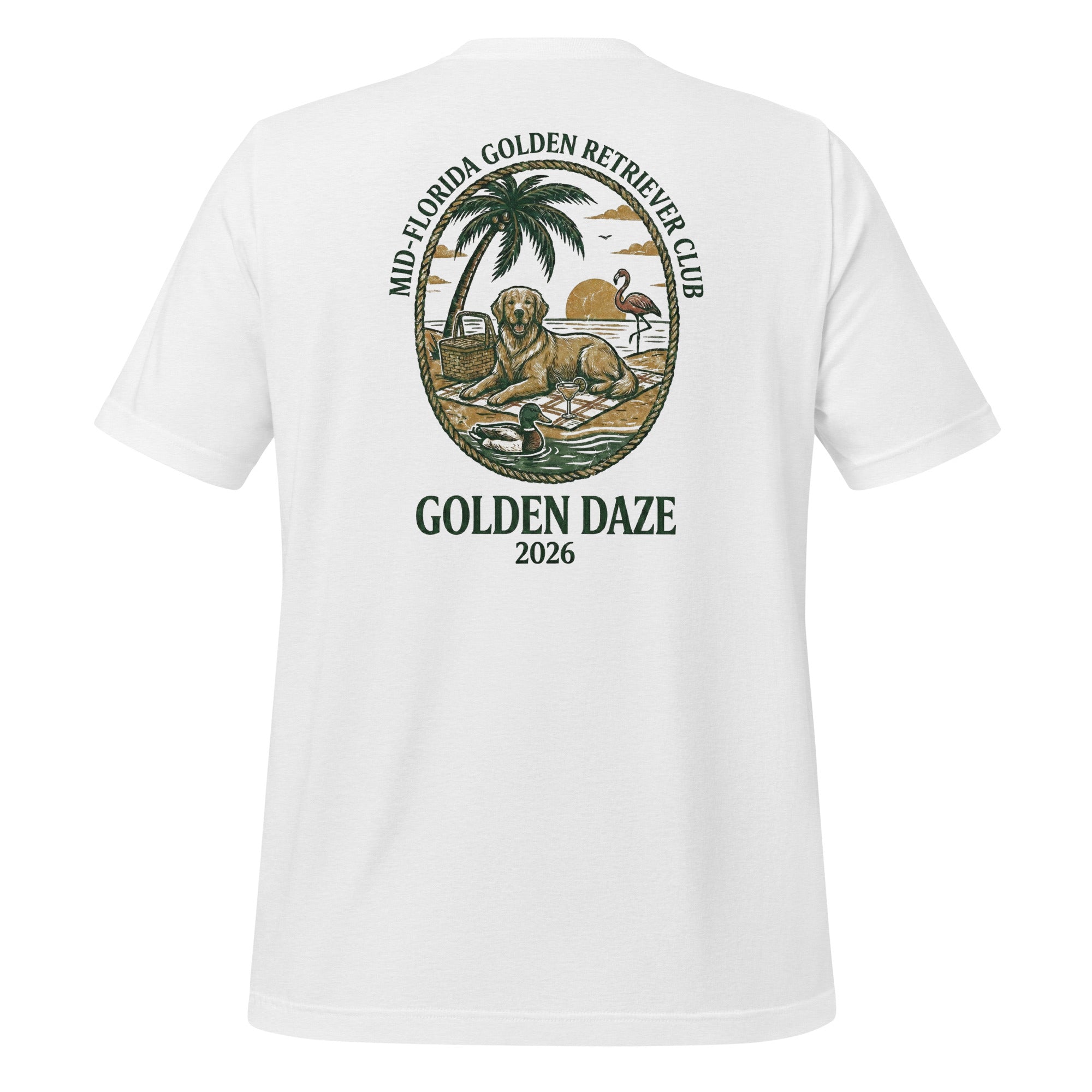 Golden Daze Beach Daze Unisex Tee