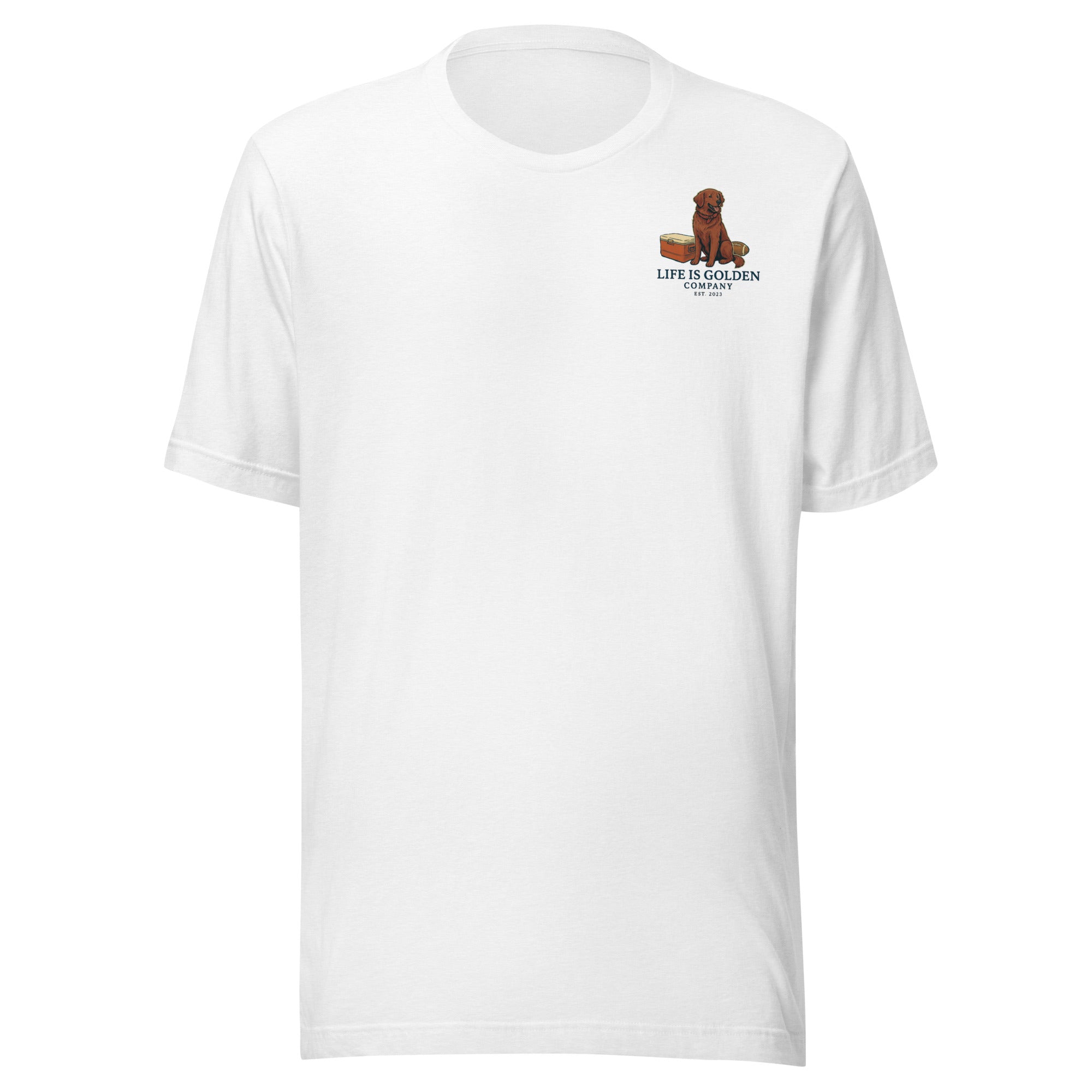 Game Day Tee - Red Golden Retriever Edition