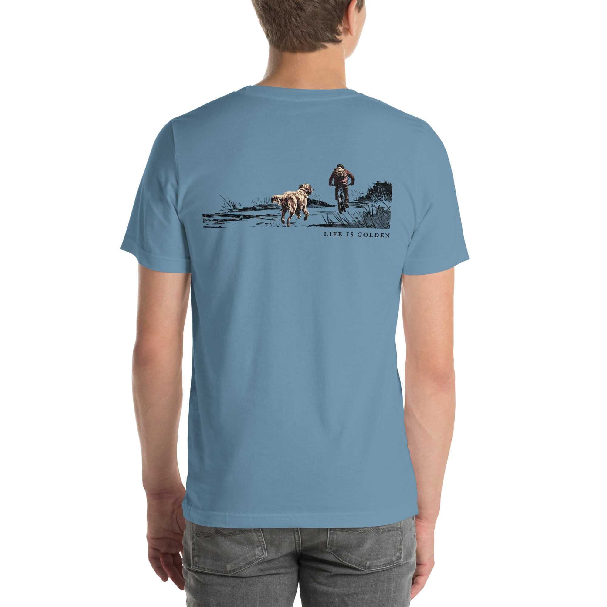 Golden Trail Dog Tee