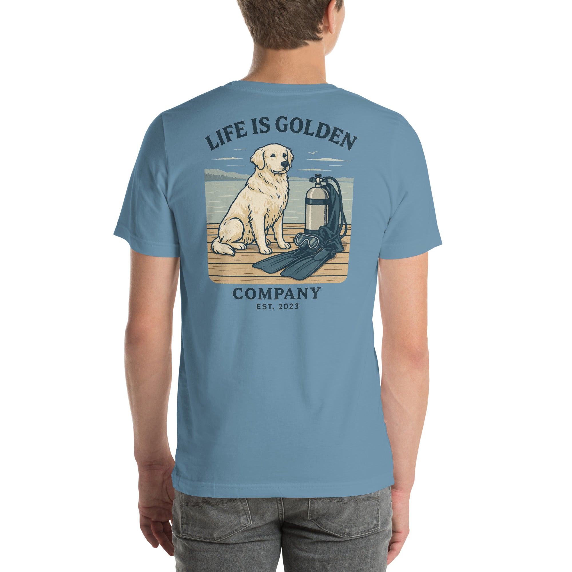 Scuba Pup Unisex Tee