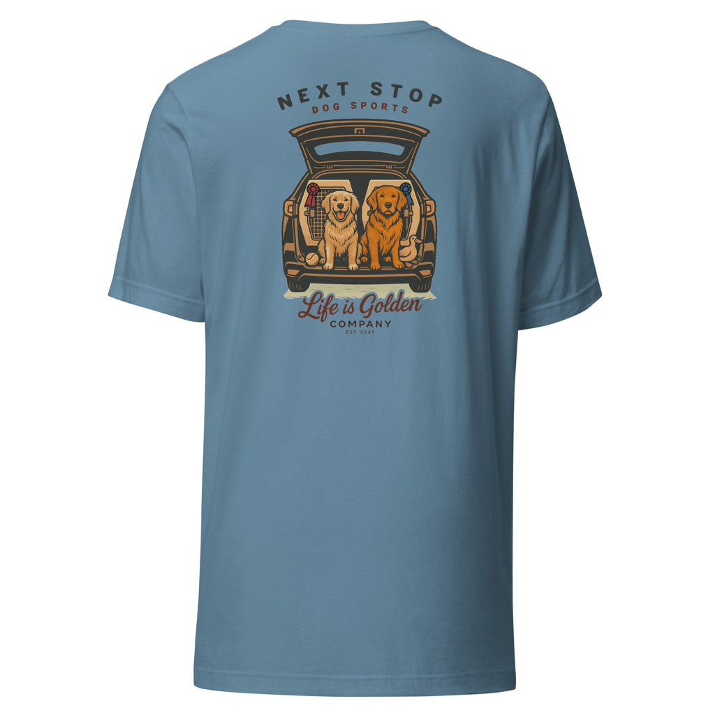 Next Stop: Victory Unisex tee