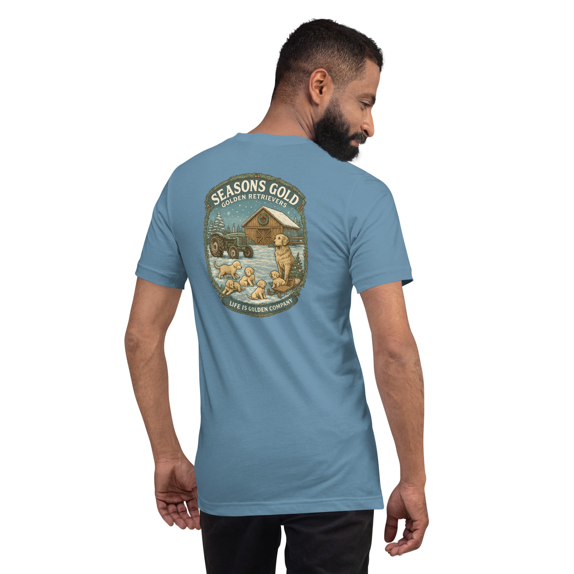 Seasons Gold Winter Unisex t-shirt