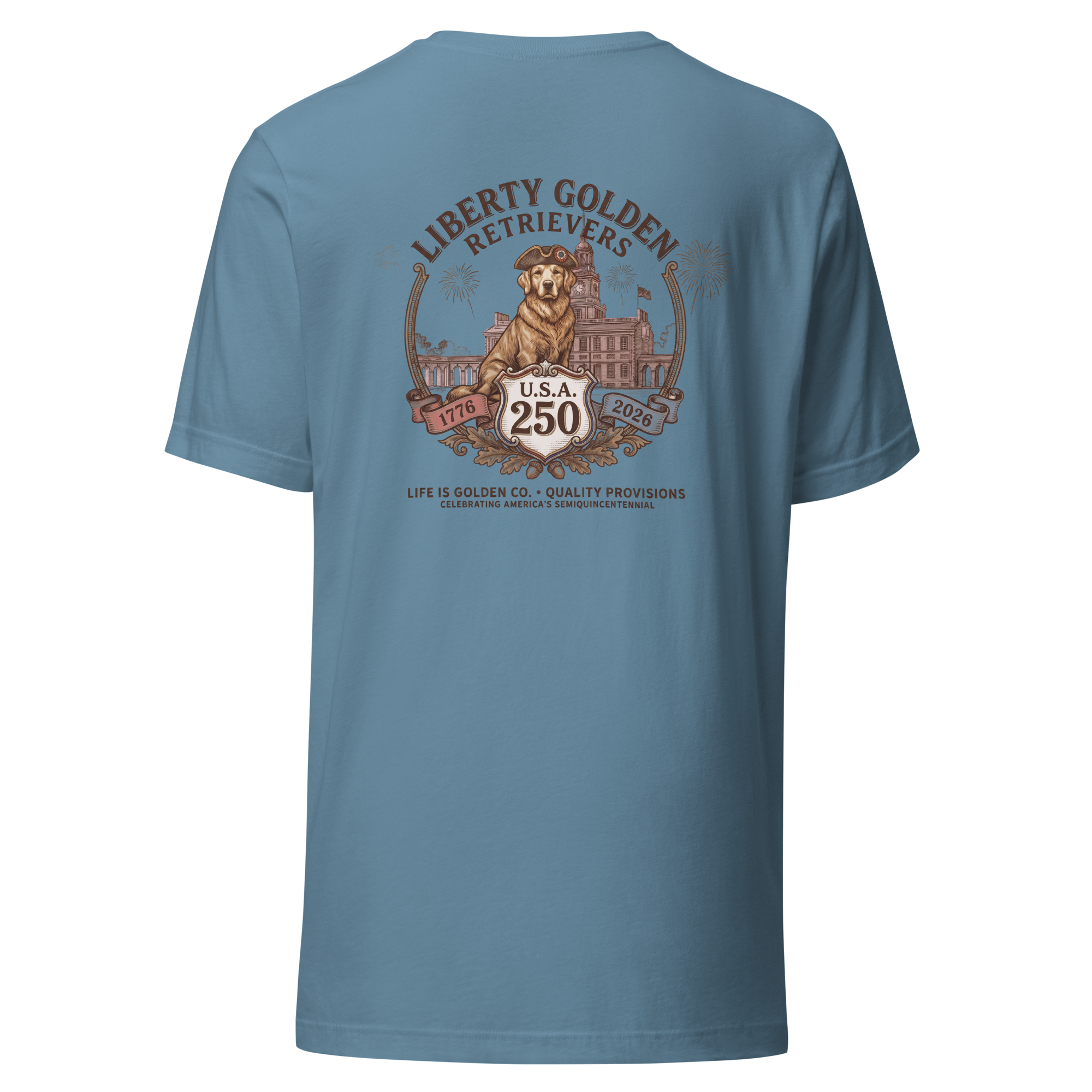 Liberty Goldens Semiquincentennial Tee