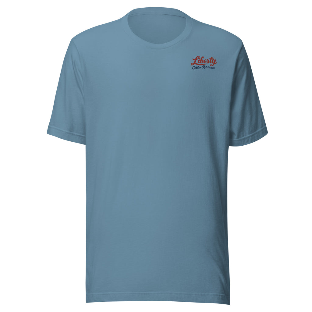 Liberty Golden Retrievers Unisex Tee