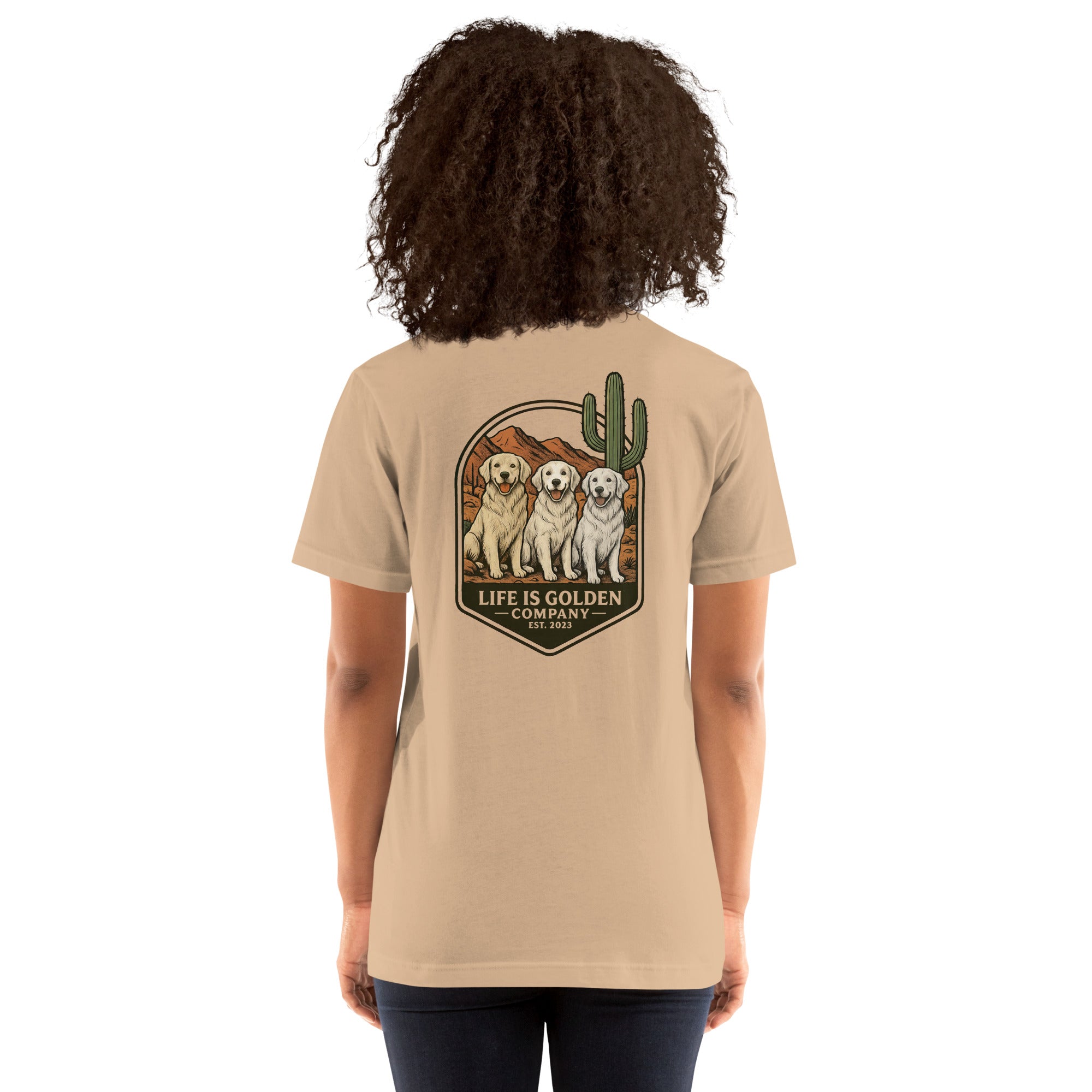 Desert Trails, Golden Tails Tee