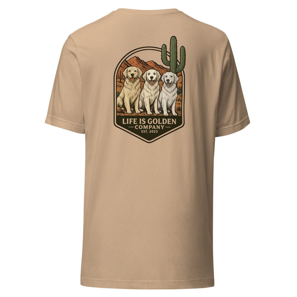 Desert Trails, Golden Tails Tee