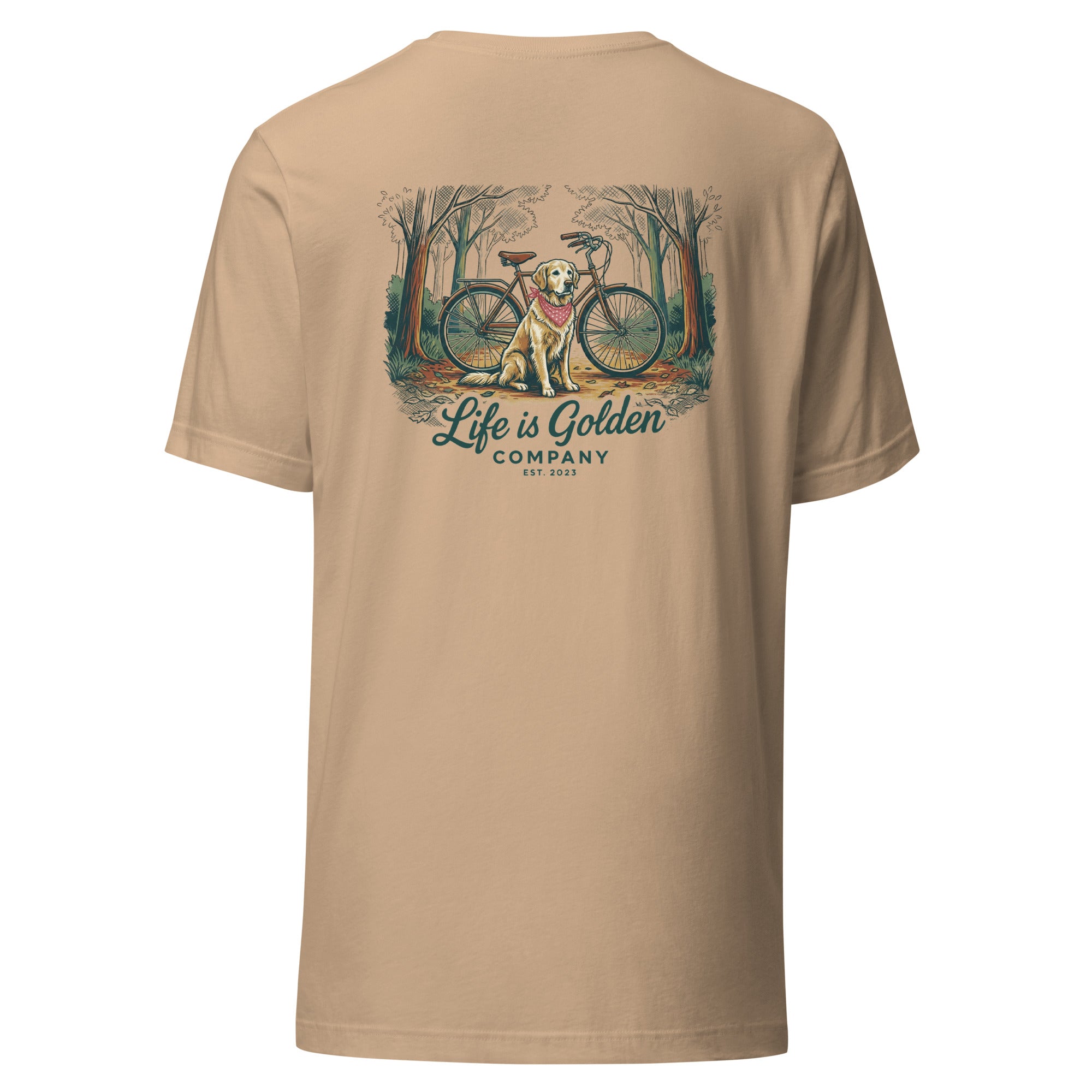 Pedal and Paws Unisex Tee