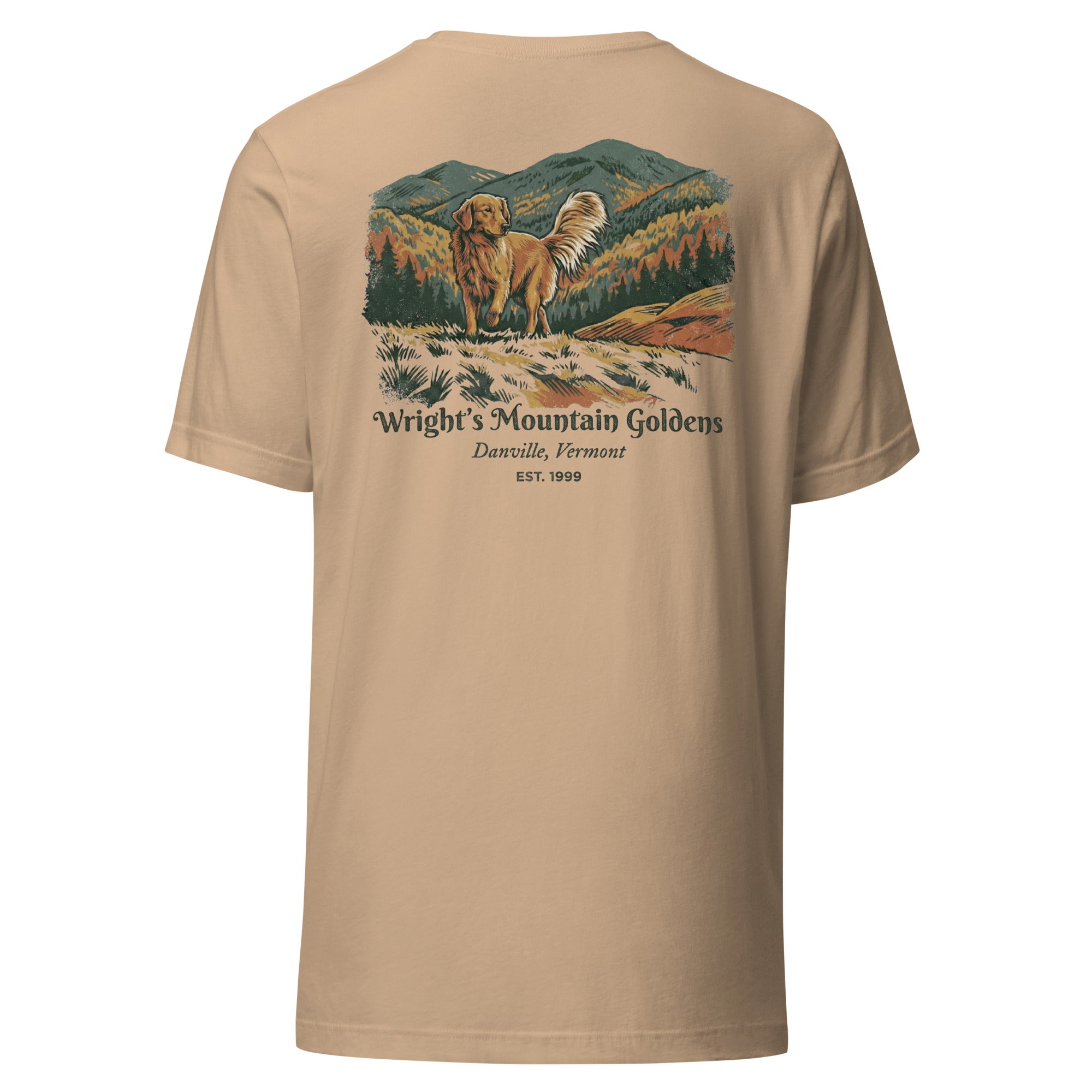 Wright's Mountain Goldens Unisex Tee