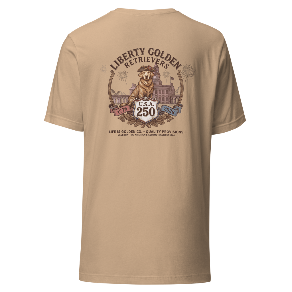 Liberty Goldens Semiquincentennial Tee