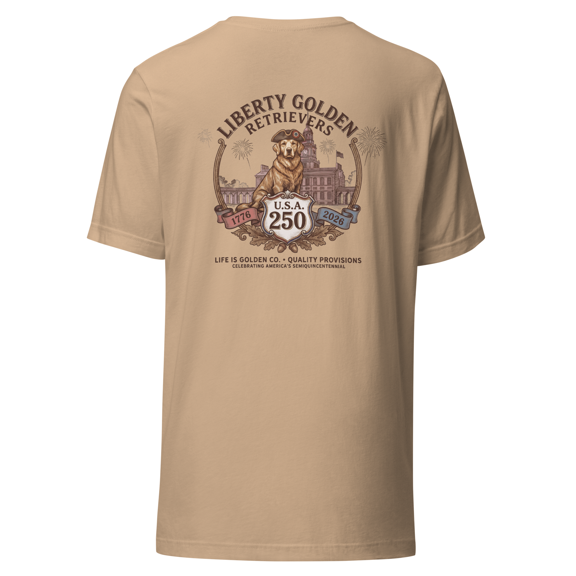 Liberty Goldens Semiquincentennial Tee