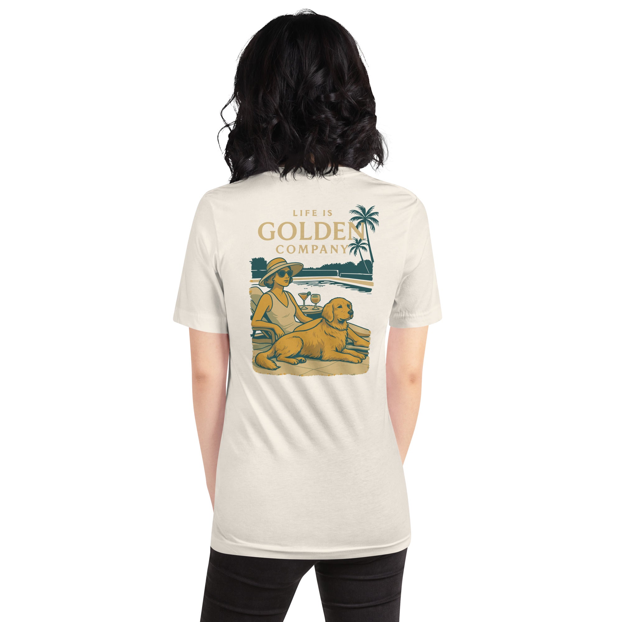 Easy Like Golden Sunday Tee