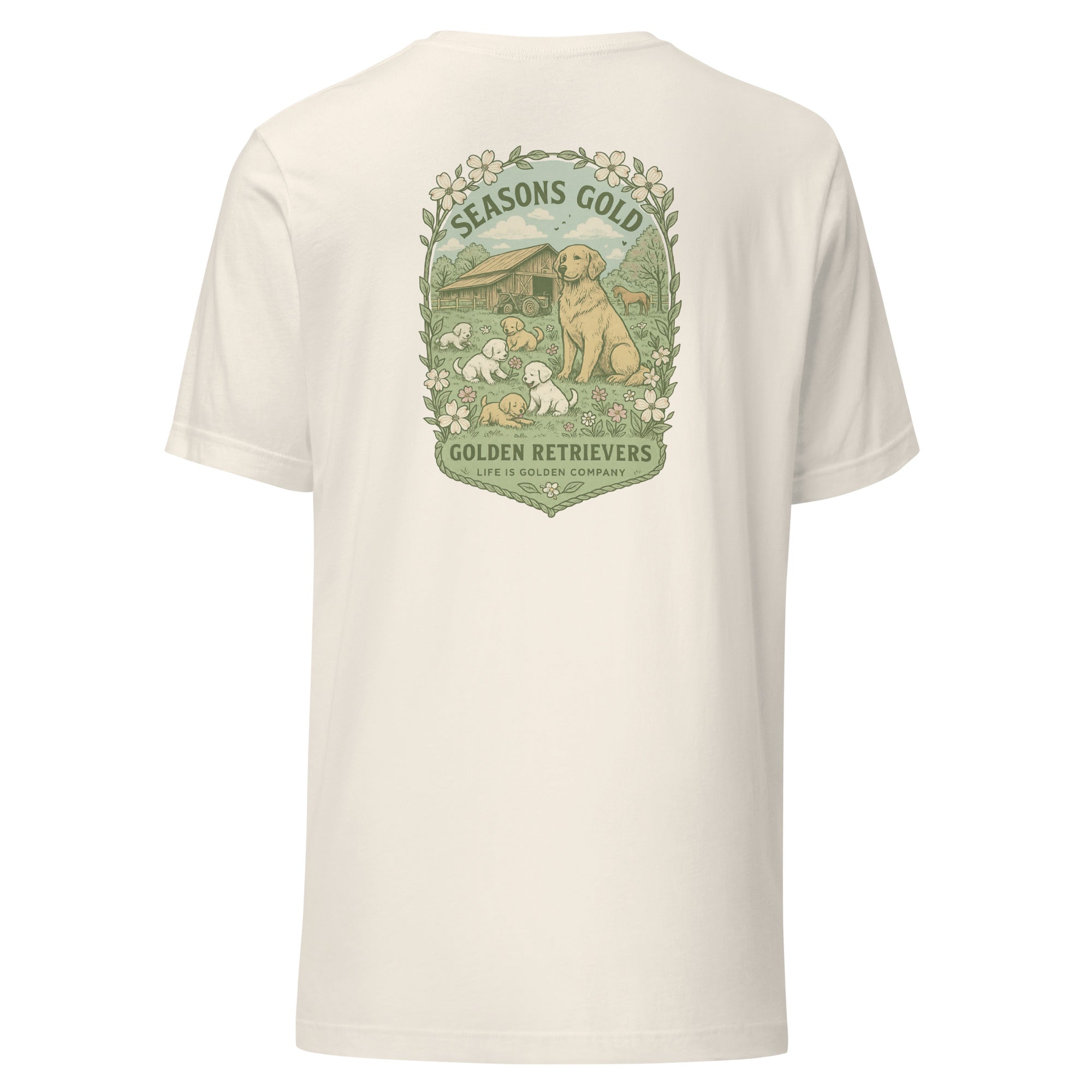 Seasons Gold Spring Unisex t-shirt