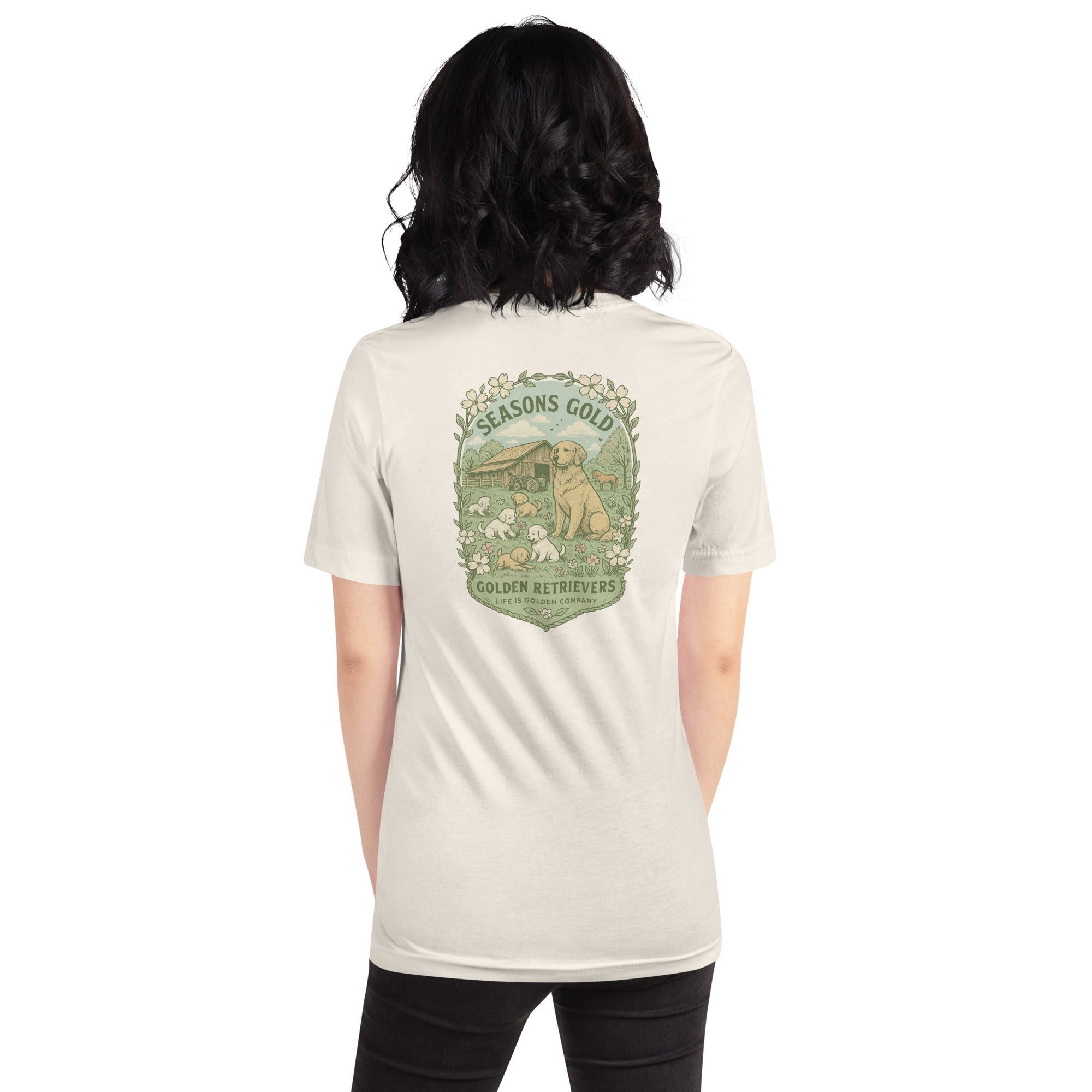 Seasons Gold Spring Unisex t-shirt
