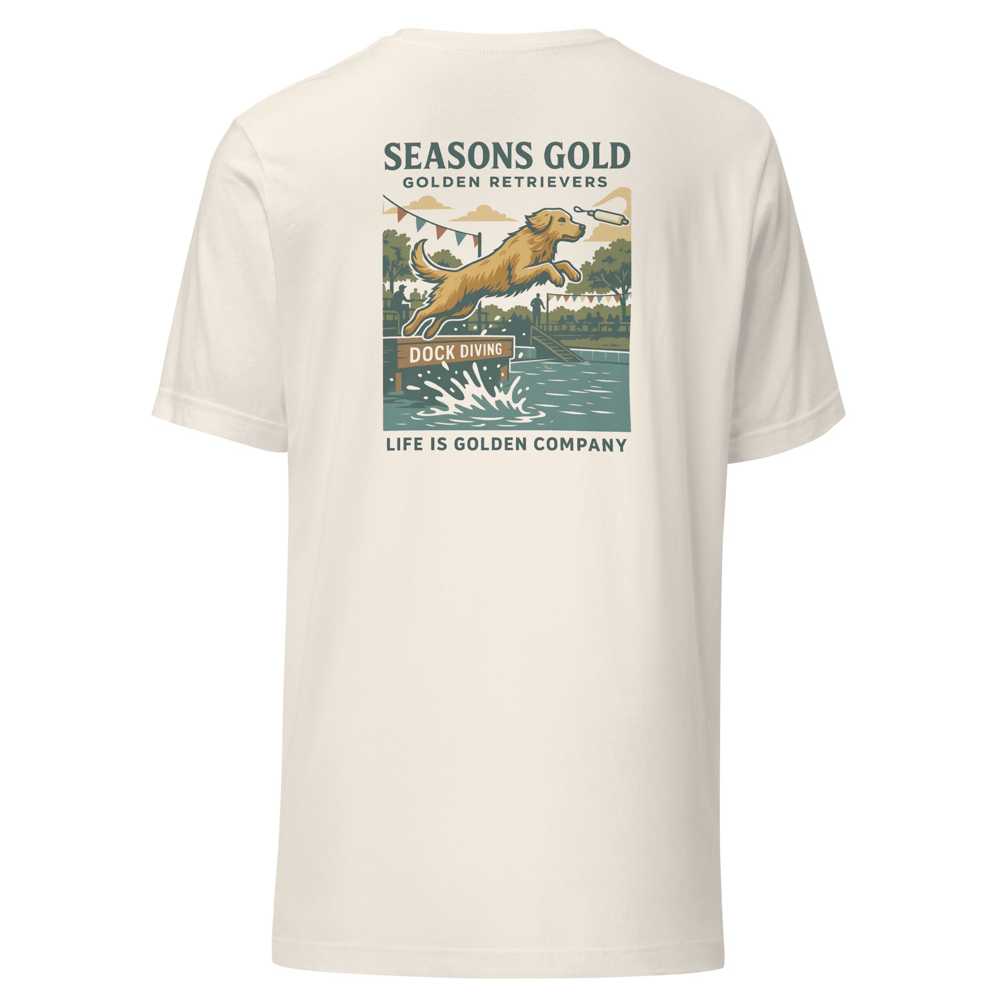Seasons Gold Summer Unisex t-shirt