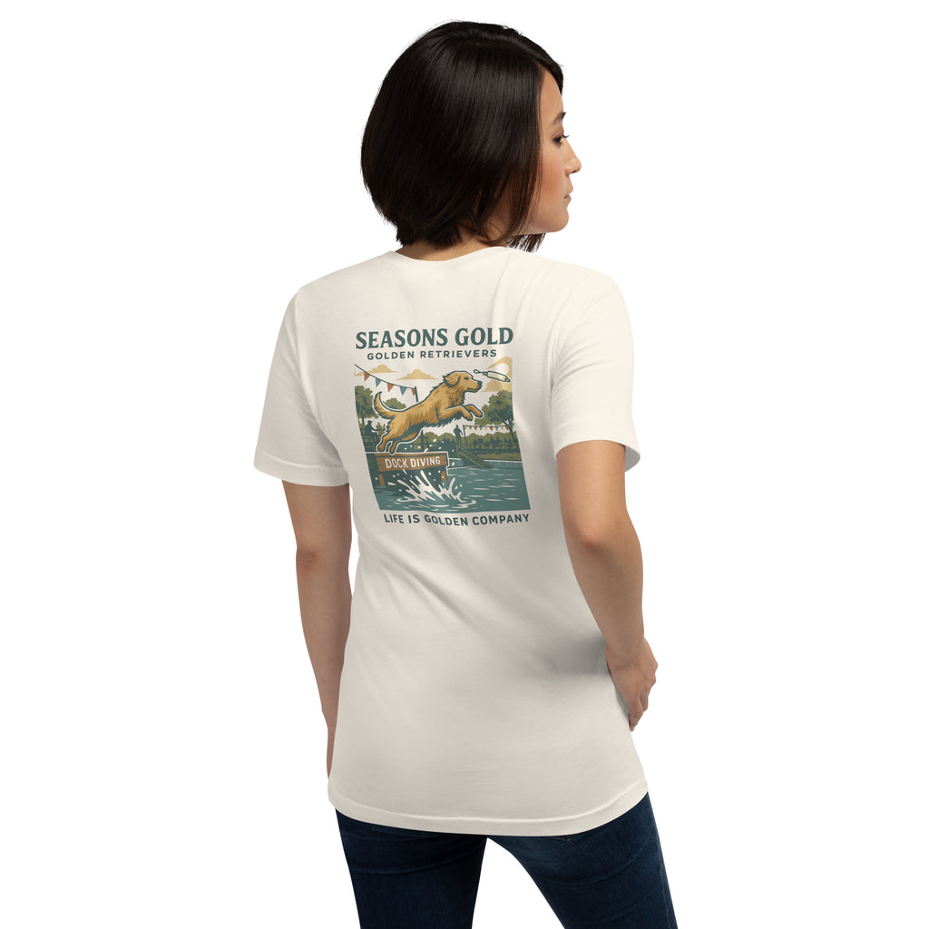Seasons Gold Summer Unisex t-shirt