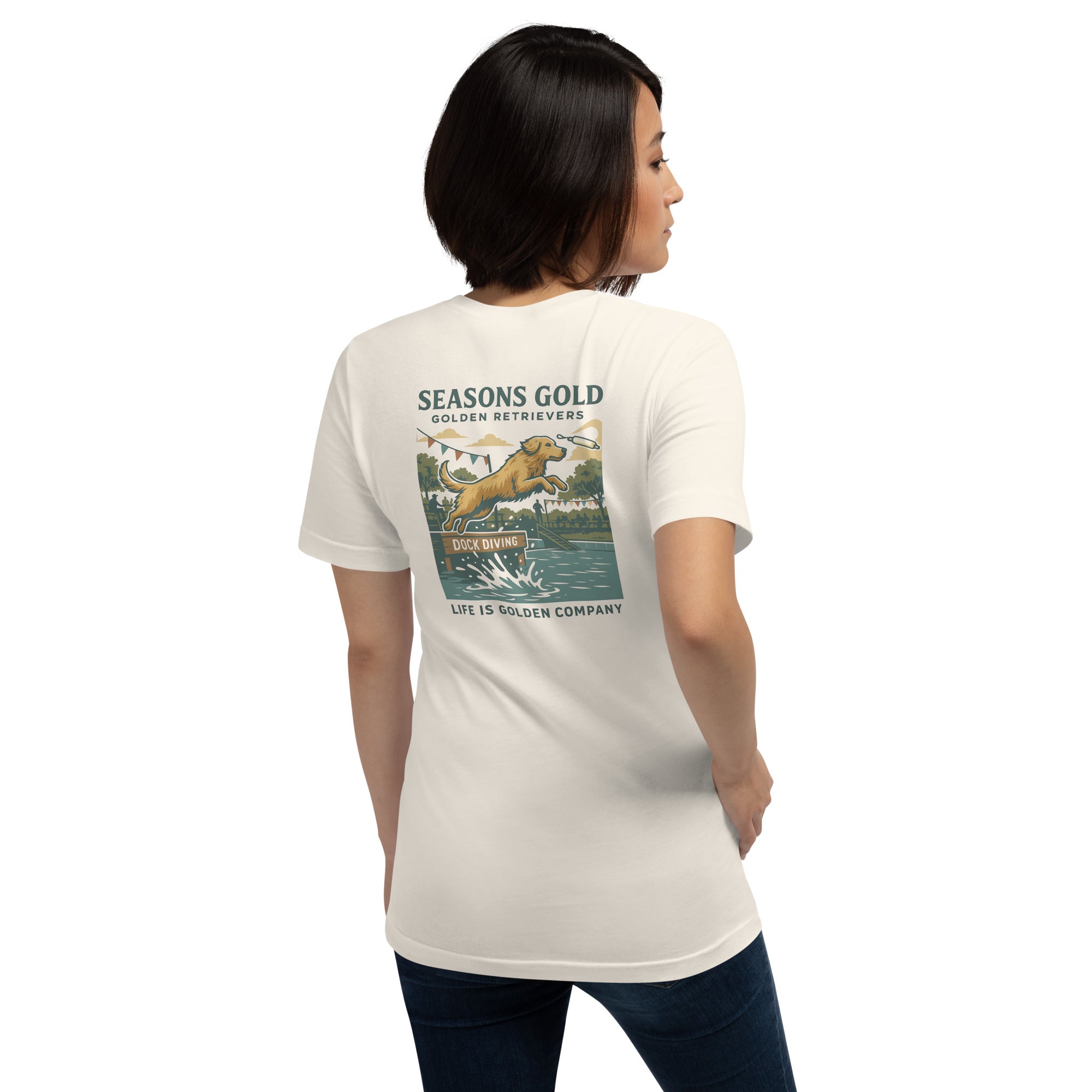 Seasons Gold Summer Unisex t-shirt