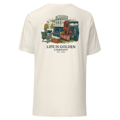Game Day Tee - Red Golden Retriever Edition
