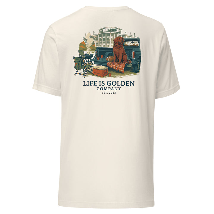 Game Day Tee - Red Golden Retriever Edition