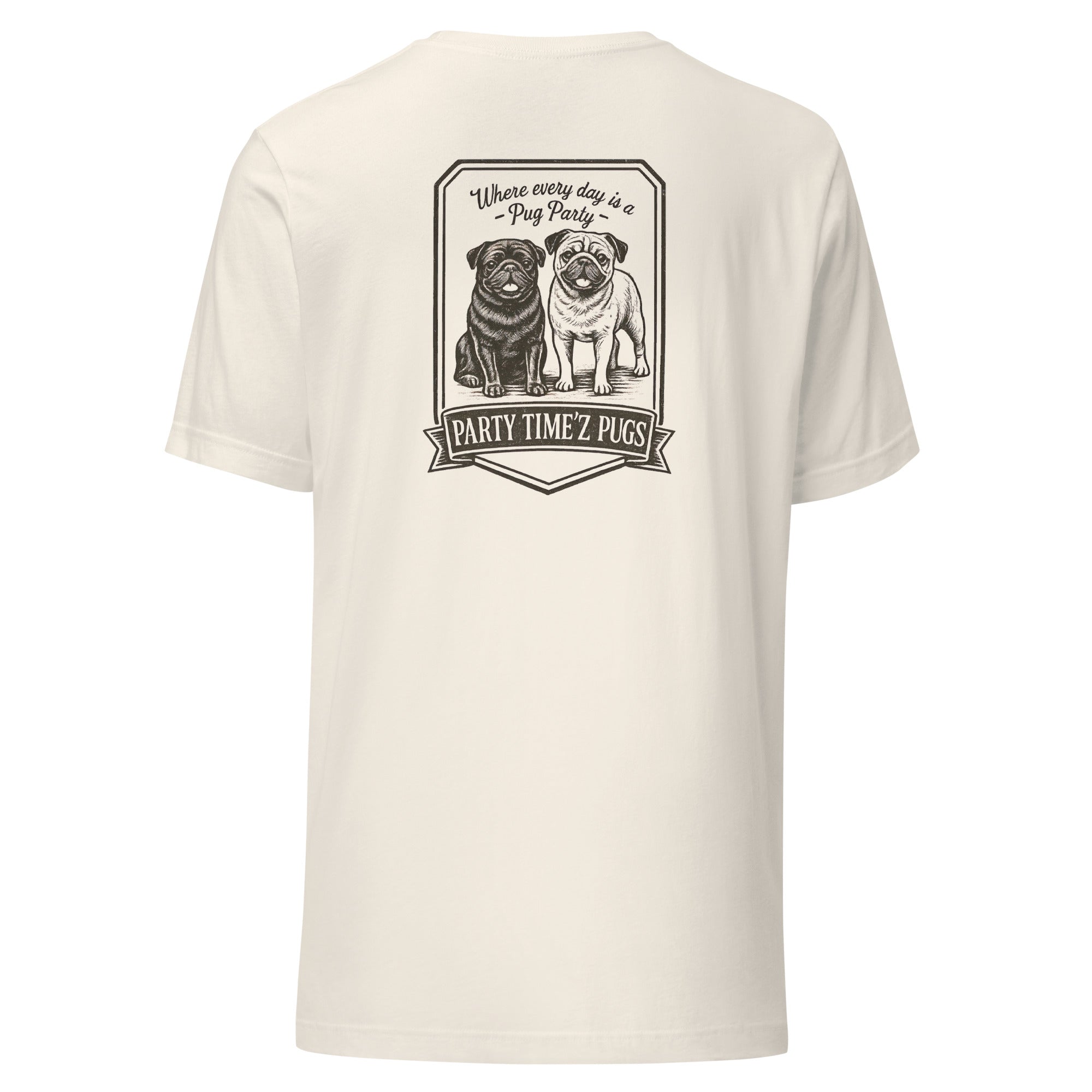 Party Time'Z Pugs Unisex t-shirt